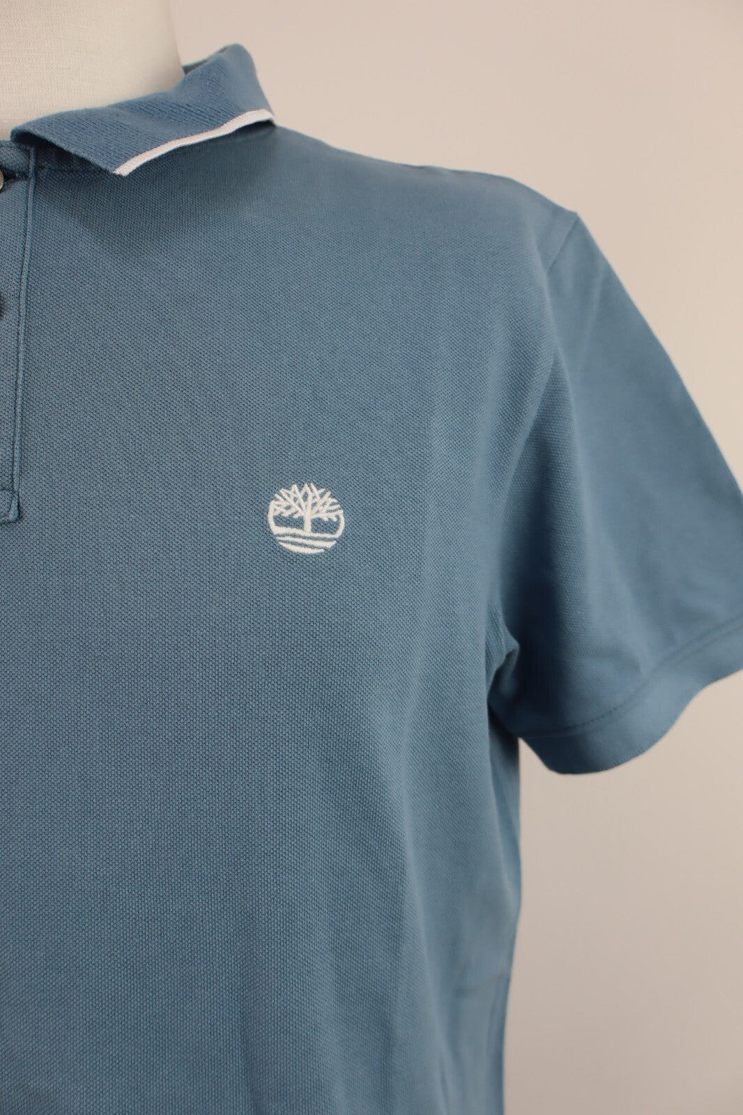 TIMBERLAND MAGLIA POLO COTONE UOMO TG. L MAN POLO SHIRT CASUAL VINTAGE COTTON