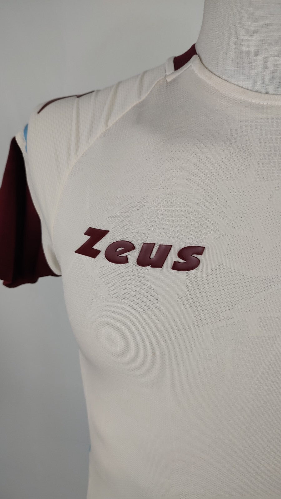 ZEUS SALERNITANA MAGLIA CALCIO UOMO Tg XS SOCCER TRIKOT MAN JERSEY 21/22