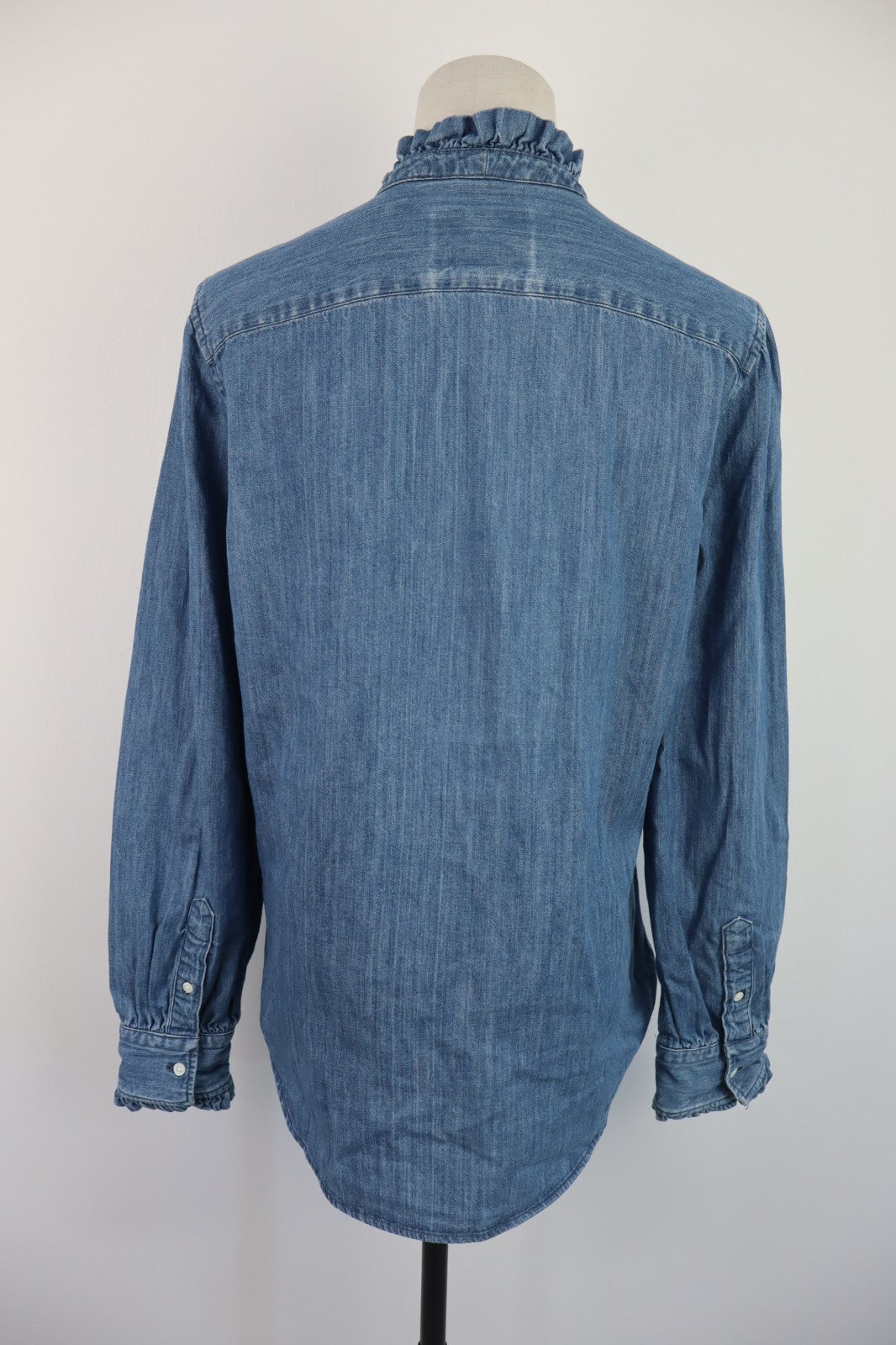POLO RALPH LAUREN CAMICIA DONNA TG 10 WOMAN SHIRT CASUAL VINTAGE COTONE COTTON