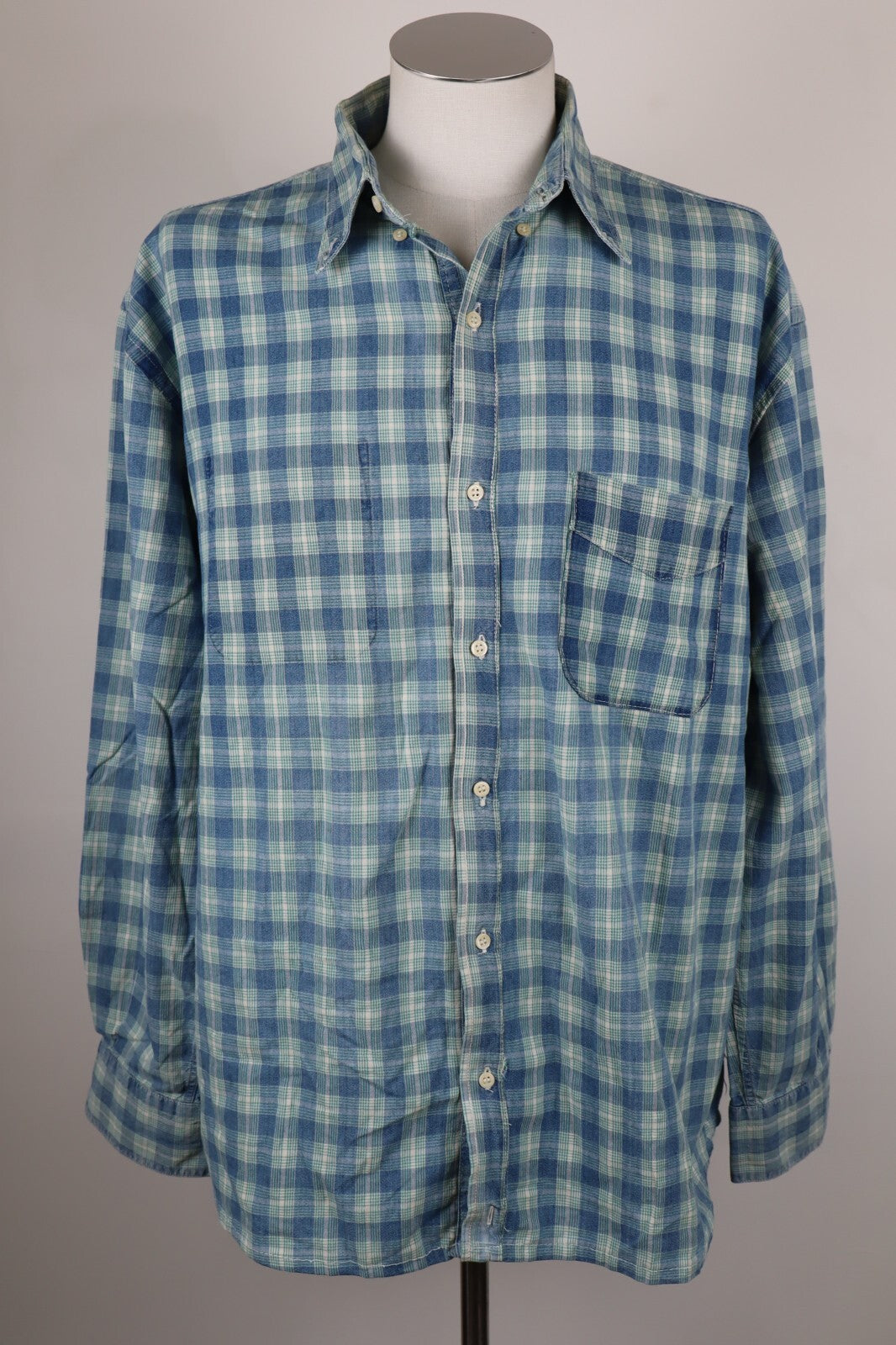 LEE CAMICIA UOMO COTONE COTTON TG. XL MAN CASUAL VINTAGE SHIRT