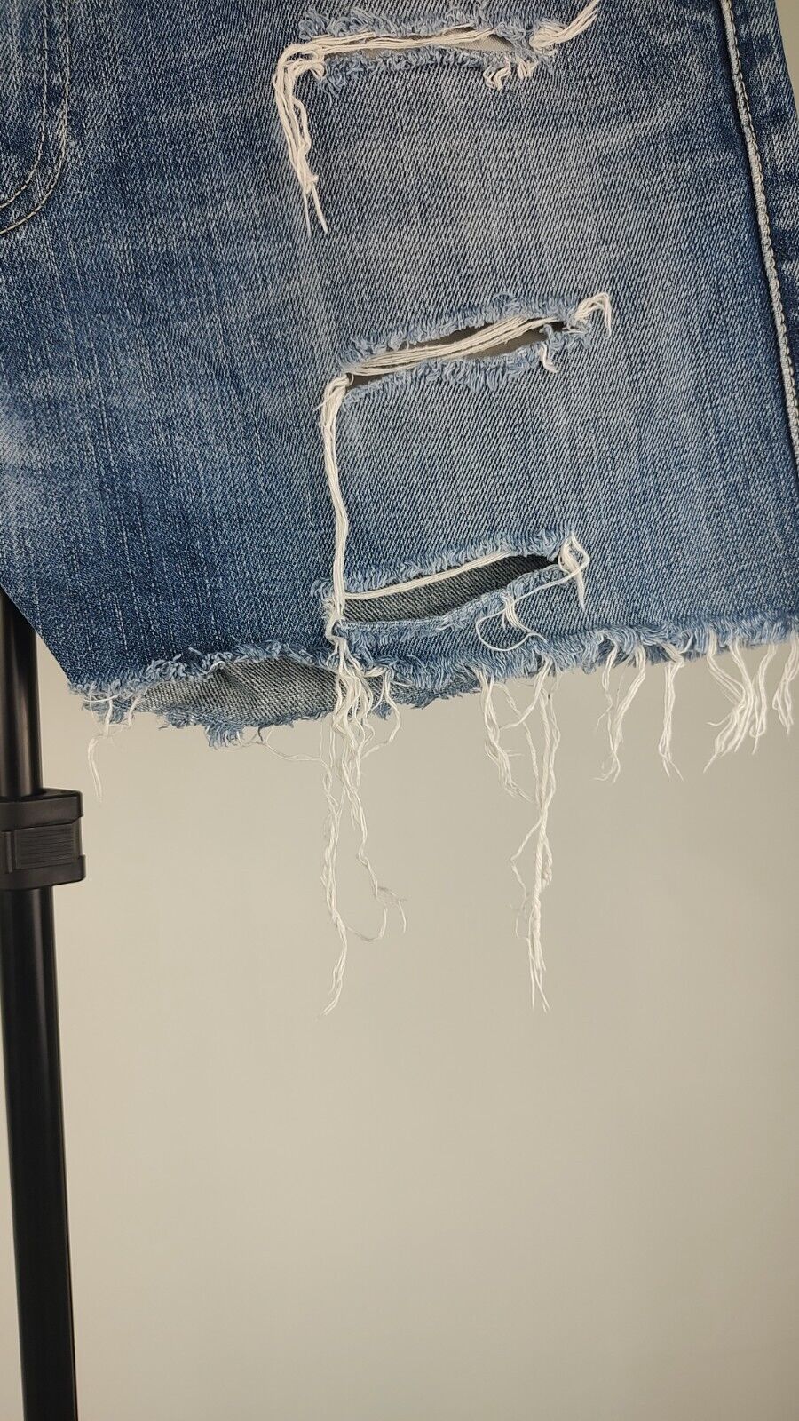 LEVI'S 504 PANTALONCINO DENIM JEANS DONNA TG W33 WOMAN VINTAGE SHORTS