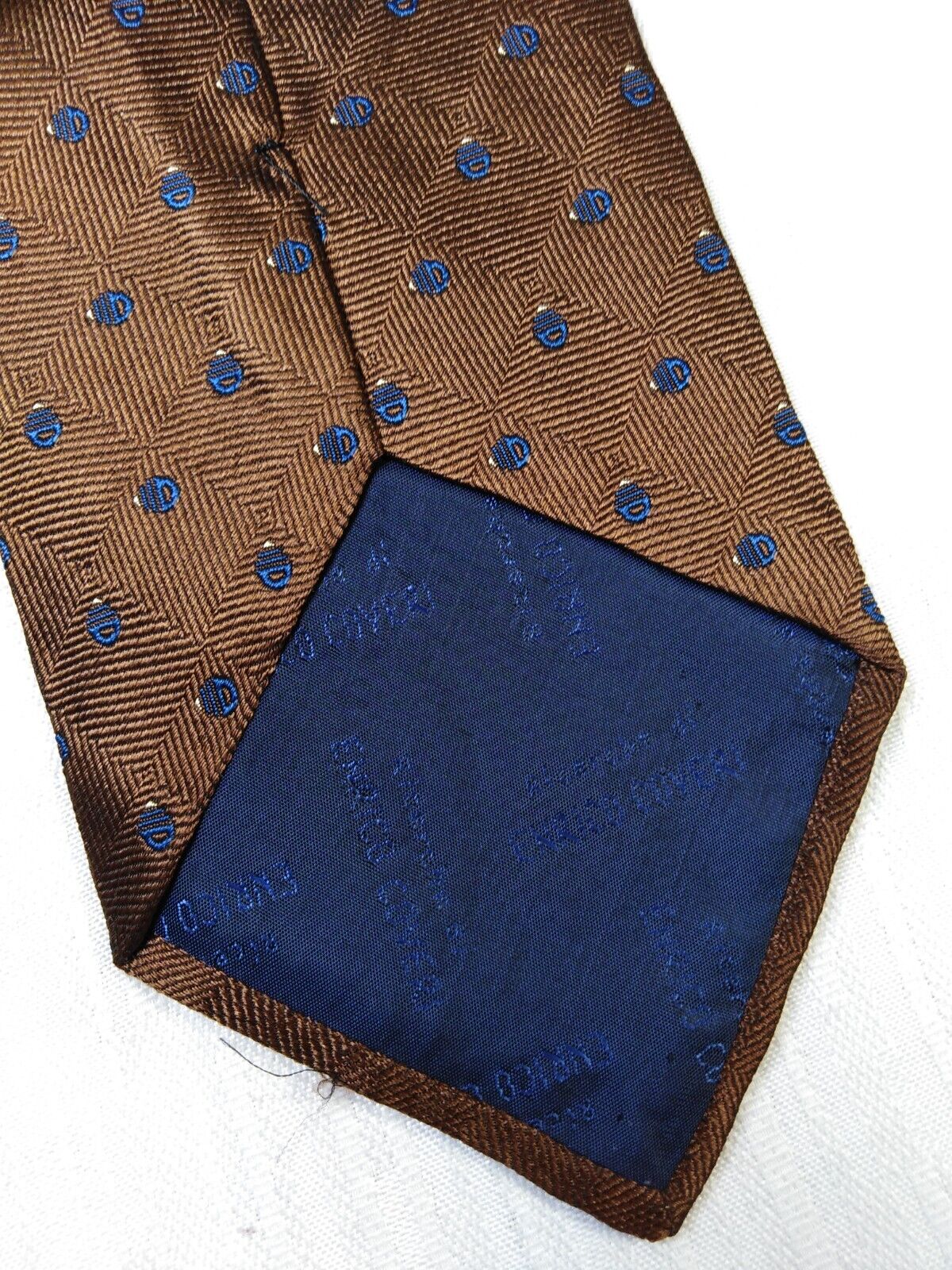 ENRICO COVERI 100% SILK TIE SETA CRAVATTA NECKTIE MADE IN ITALY