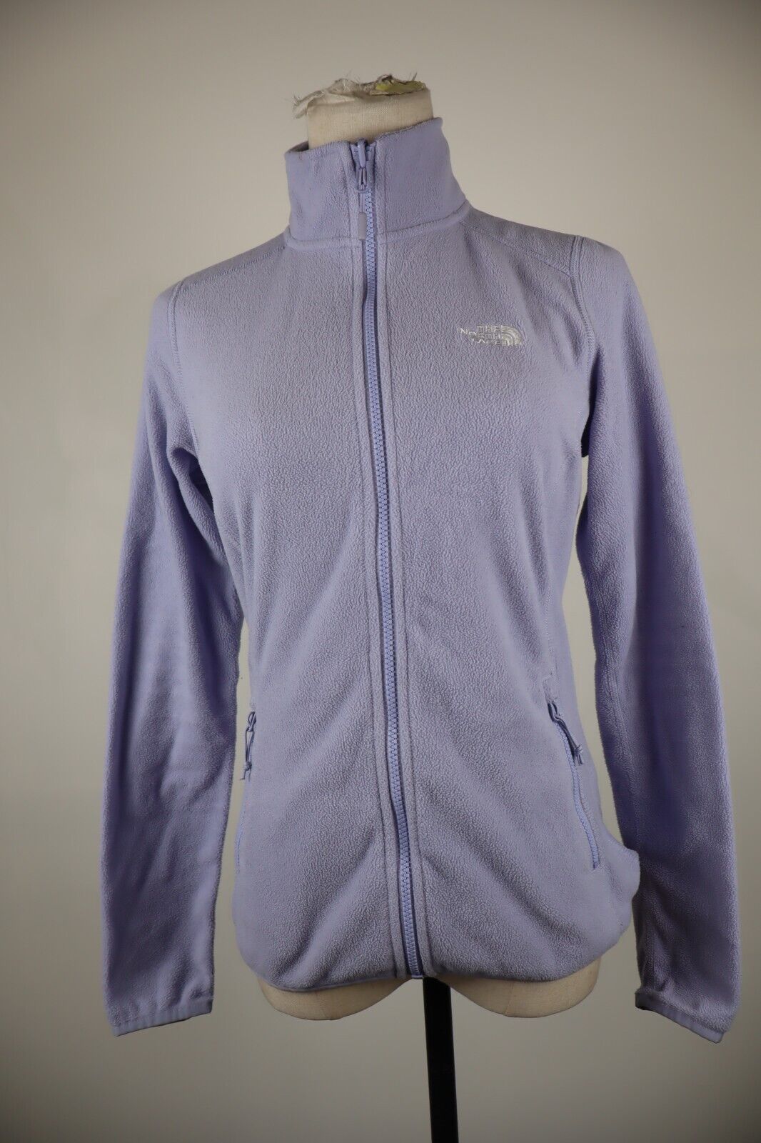 THE NORTH FACE FELPA CON ZIP DONNA Tg S WOMAN CASUAL VINTAGE SPORT SWEATSHIRT