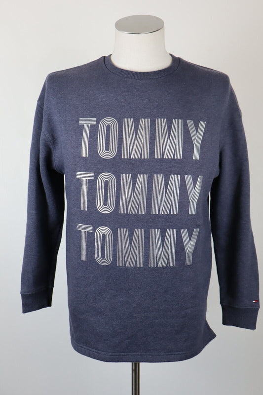 TOMMY HILFIGER FELPA UOMO Tg XS MAN SPORT COTONE COTTON SWEATSHIRT VINTAGE