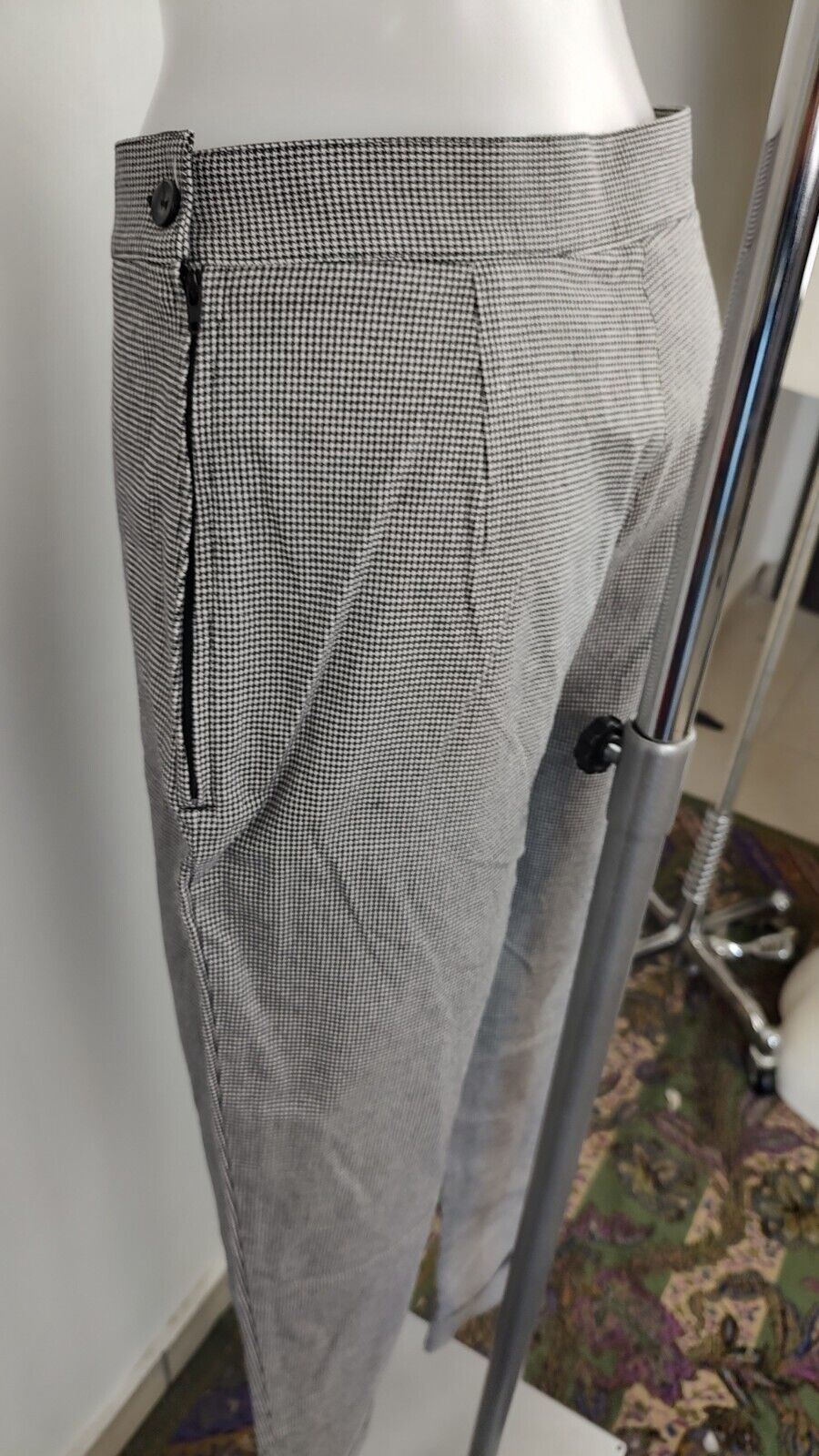 ELLESSE PANTALONE CASUAL DONNA TG 46 WOMAN VINTAGE PANTS COTONE