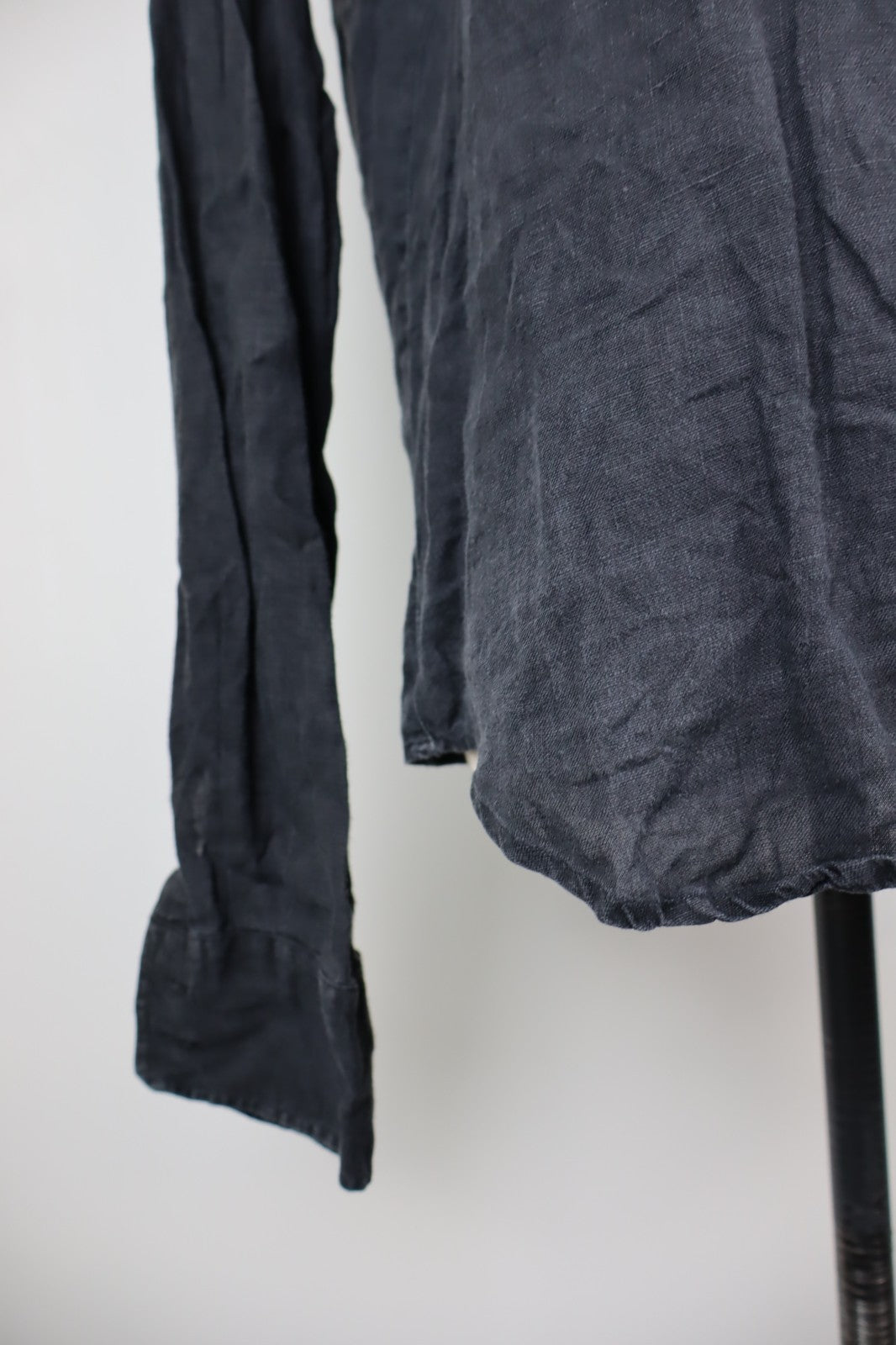 AJ ARMANI JEANS CAMICIA DONNA LINO TG. 46 WOMAN CASUAL VINTAGE LINEN SHIRT