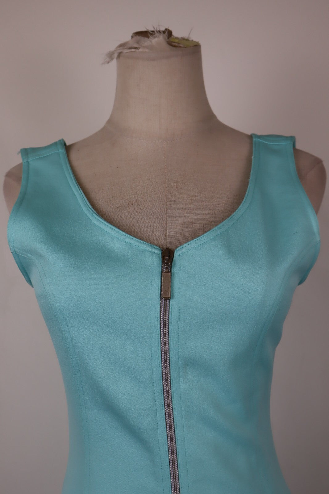 SPORTSTAFF VESTITO DONNA TG.  S WOMAN CASUAL VINTAGE DRESS CERNIERA