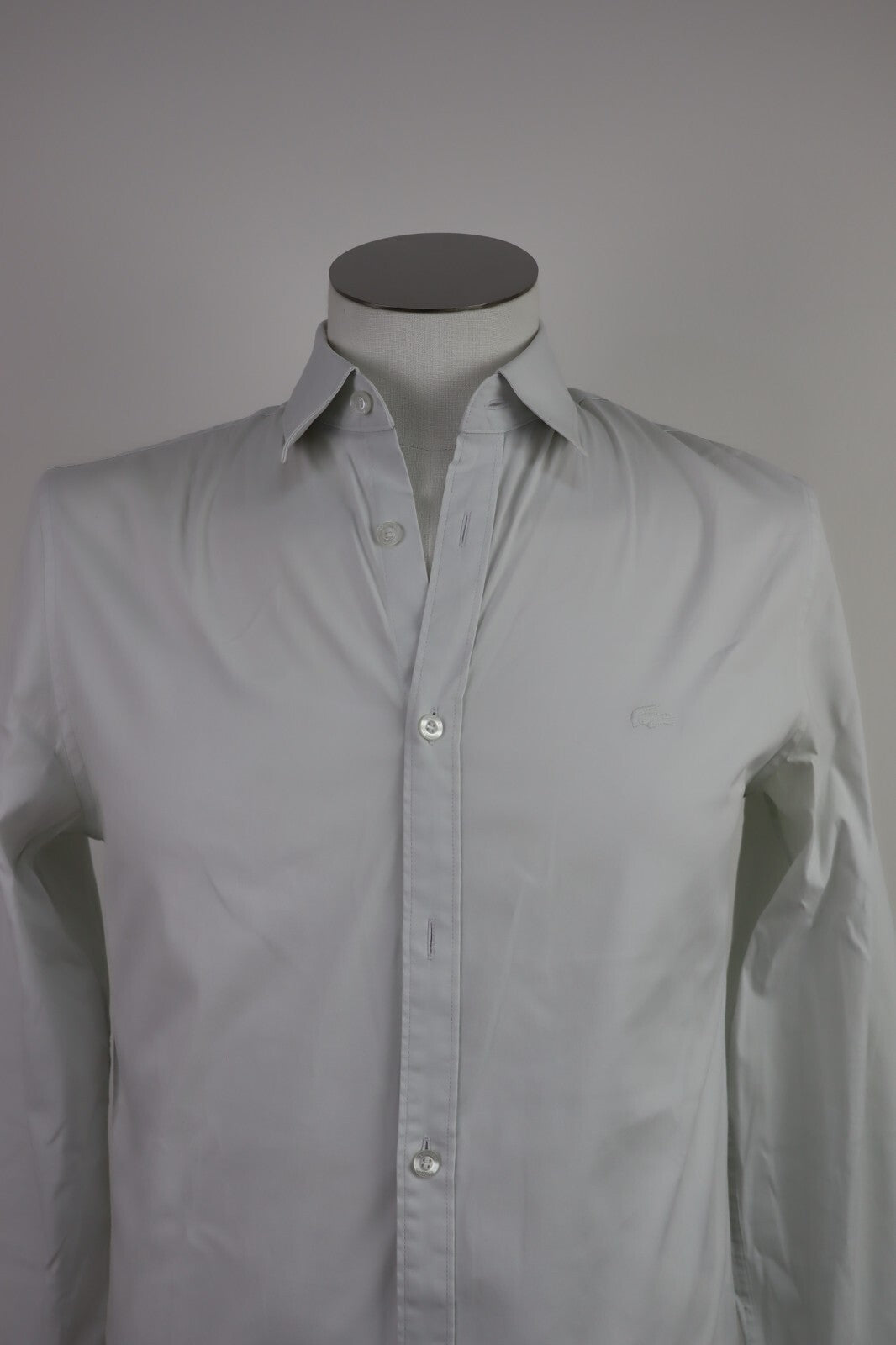 LACOSTE CAMICIA SLIM FIT UOMO TG. 42 MAN CASUAL VINTAGE SHIRT