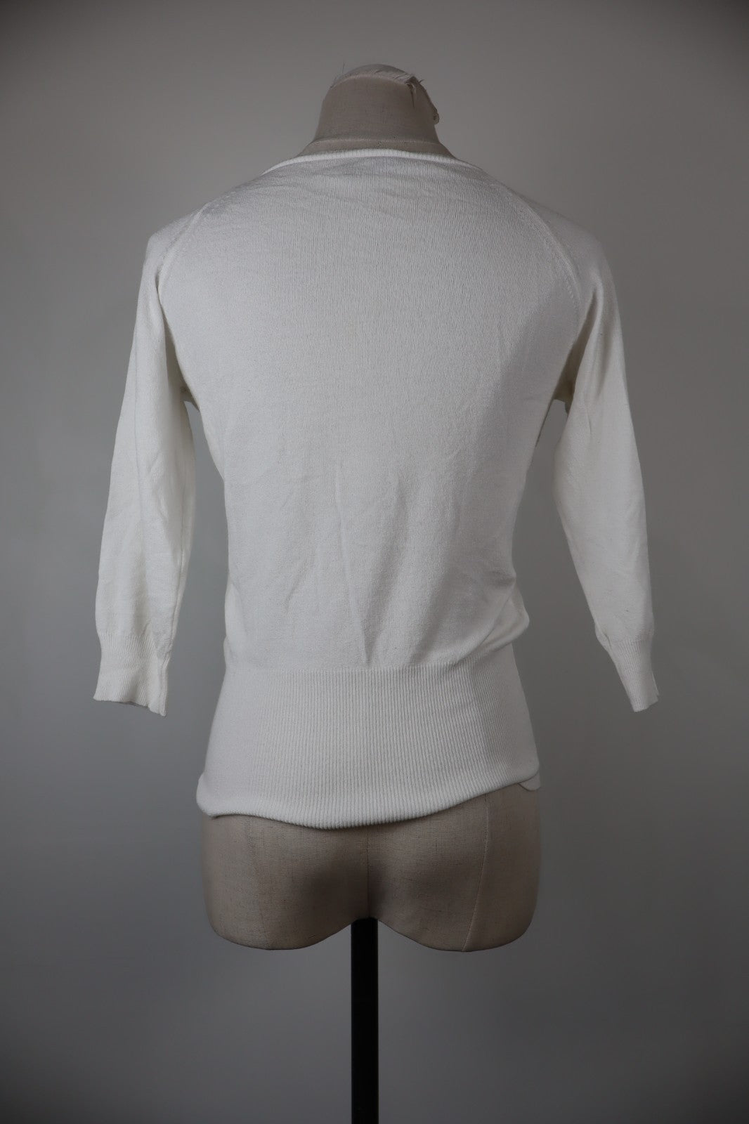 TRUSSARDI JEANS MAGLIA DONNA TG. M WOMAN CASUAL VINTAGE T-SHIRT TOP MAGLIONE