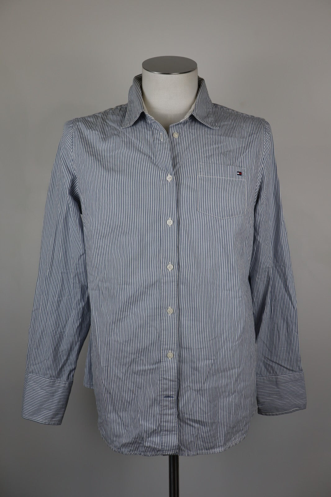 TOMMY HILFIGER CAMICIA UOMO TG. L MAN CASUAL VINTAGE SHIRT COTONE COTTON