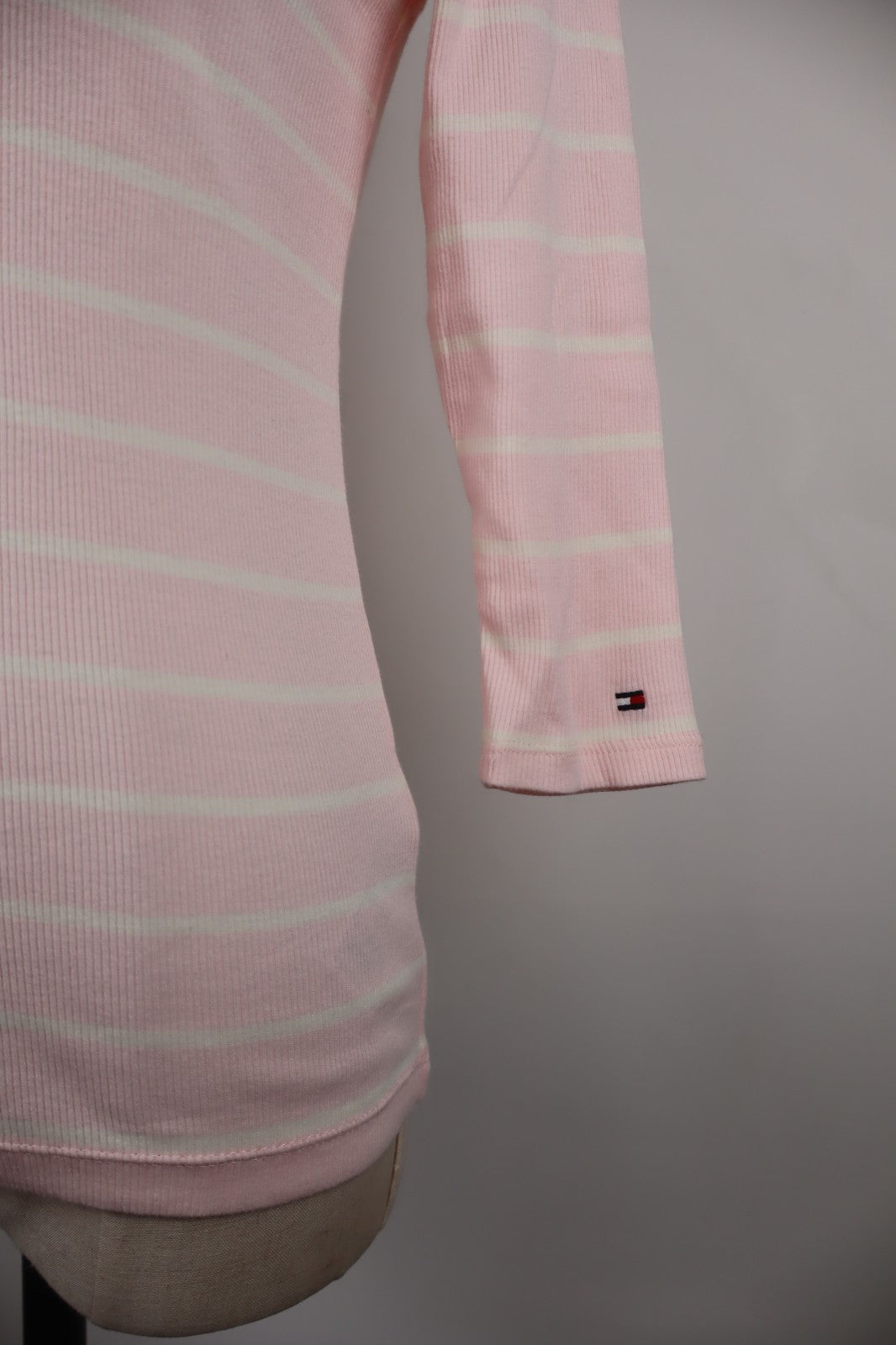 TOMMY HILFIGER POLO MAGLIA DONNA COTONE TG. S WOMAN SHIRT CASUAL VINTAGE CON TAG