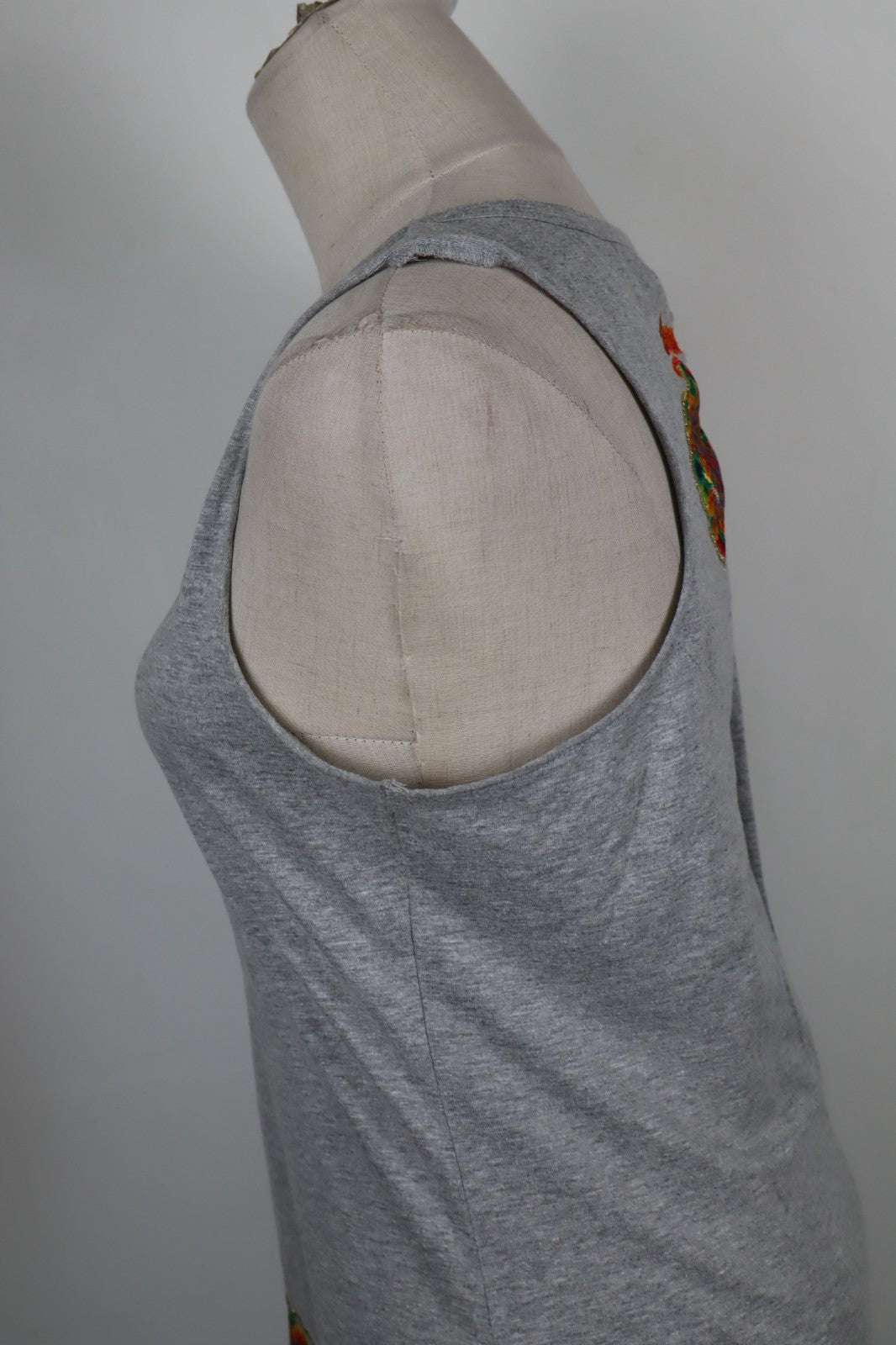 DESIGUAL VESTITO DONNA TG. L WOMAN CASUAL VINTAGE DRESS ABITO COTONE