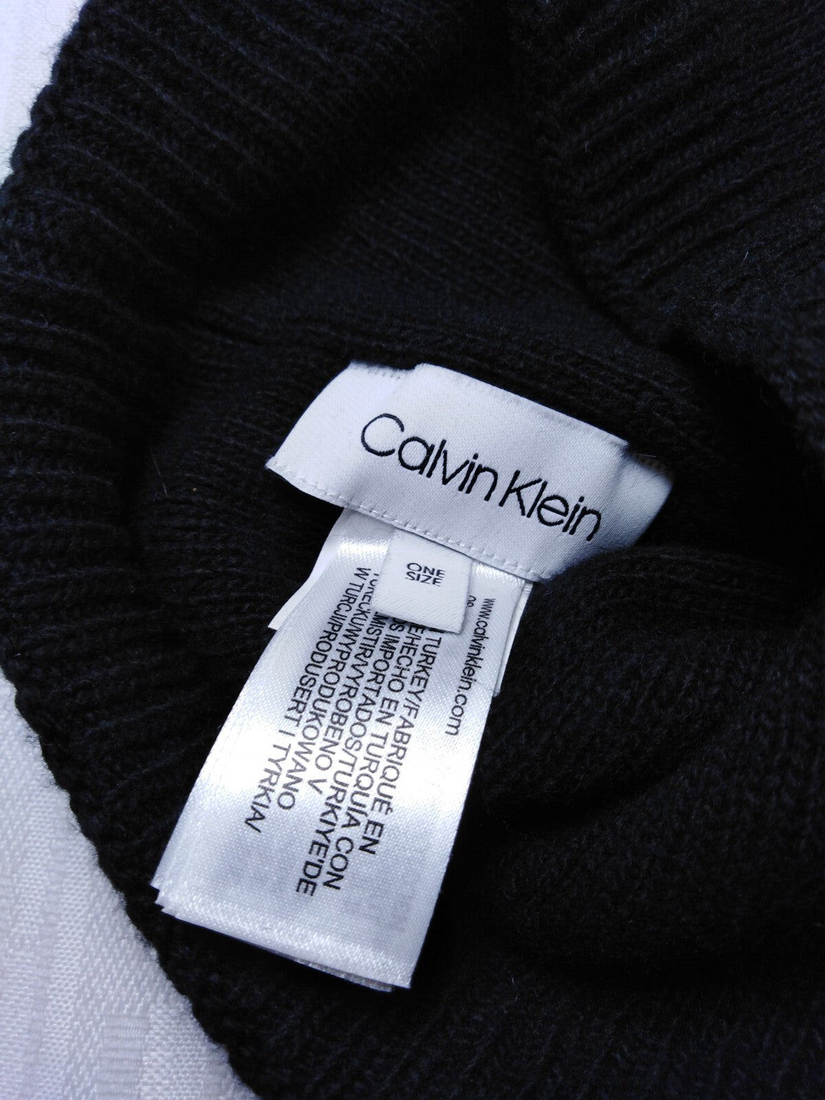 CALVIN KLEIN CAPPELLO BERRETTO BEANIEE DONNA UNISEX UOMO TG UNICA HAT VINTAGE