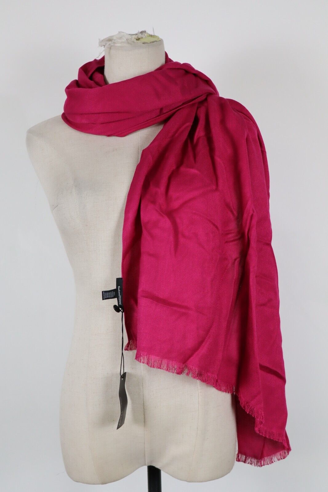 GIANFRANCO FERRE' SCIARPA UOMO DONNA UNISEX WOMAN MAN VINTAGE CASUAL SCARF TAG