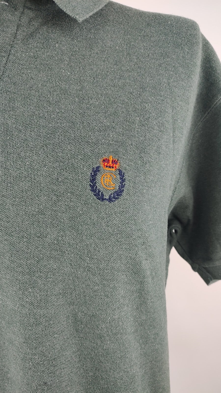 CHAPS RALPH LAUREN  MAGLIA UOMO TG M MAN T-SHIRT CASUAL VINTAGE COTONE