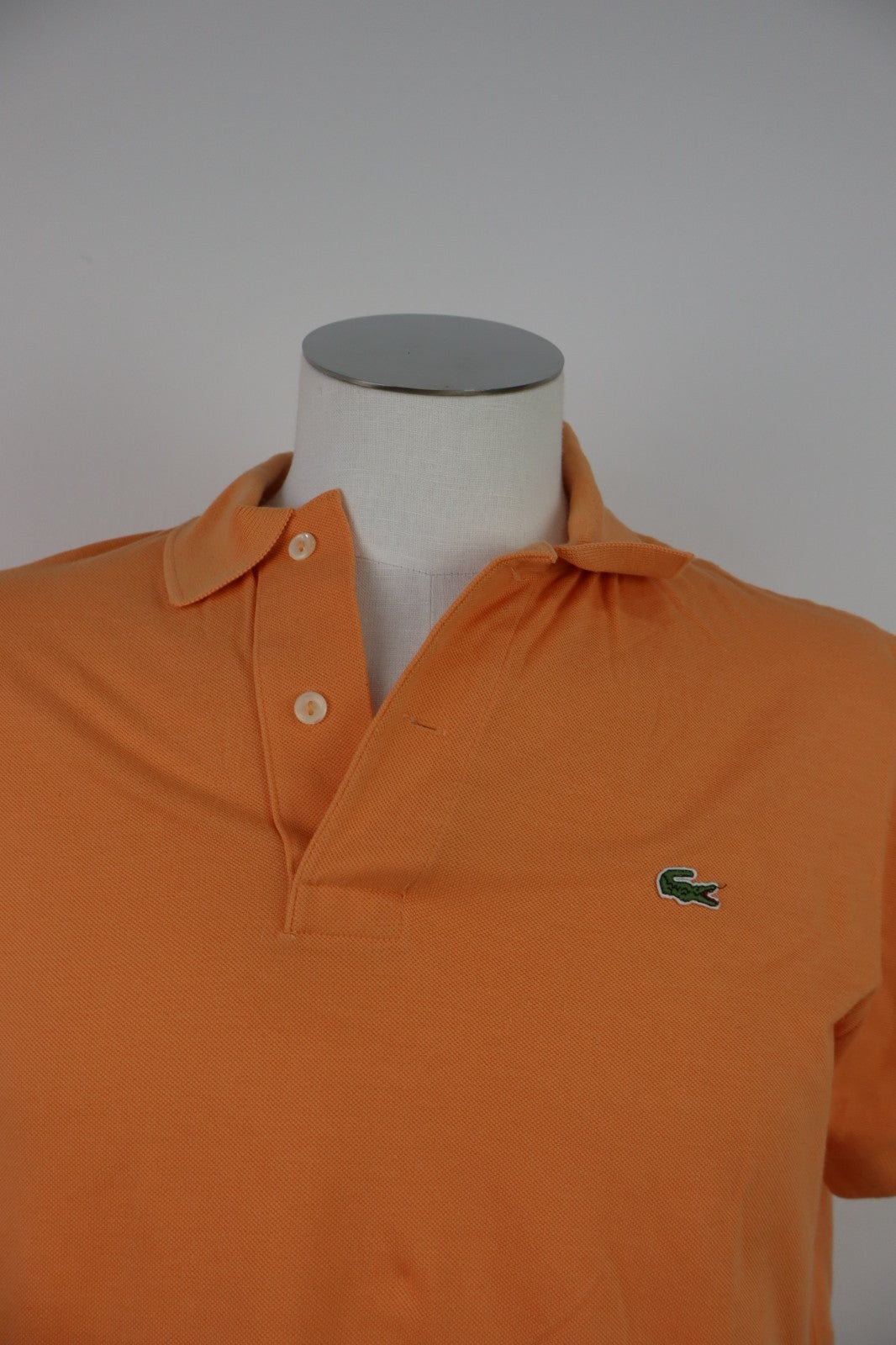 LACOSTE POLO MAGLIA UOMO TG 4 MAN COTONE SHIRT CASUAL VINTAGE COTTON