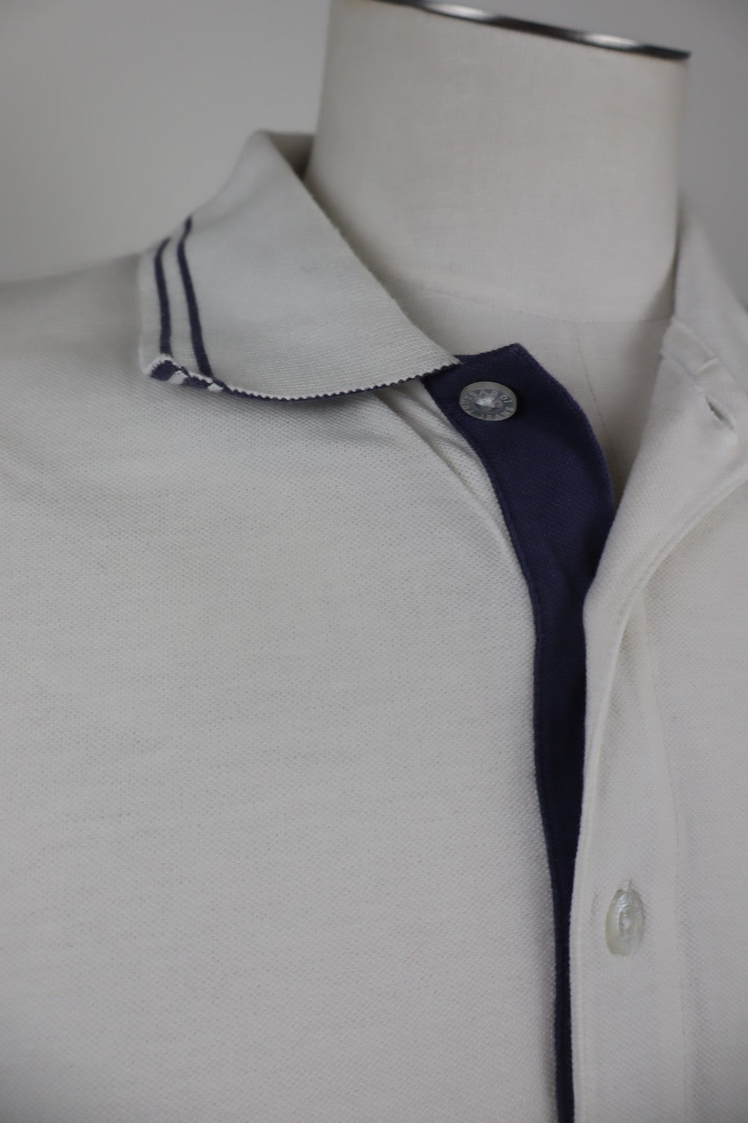 TRUSSARDI JEANS MAGLIA POLO UOMO TG 2XL MAN T-SHIRT CASUAL VINTAGE COTONE COTTON