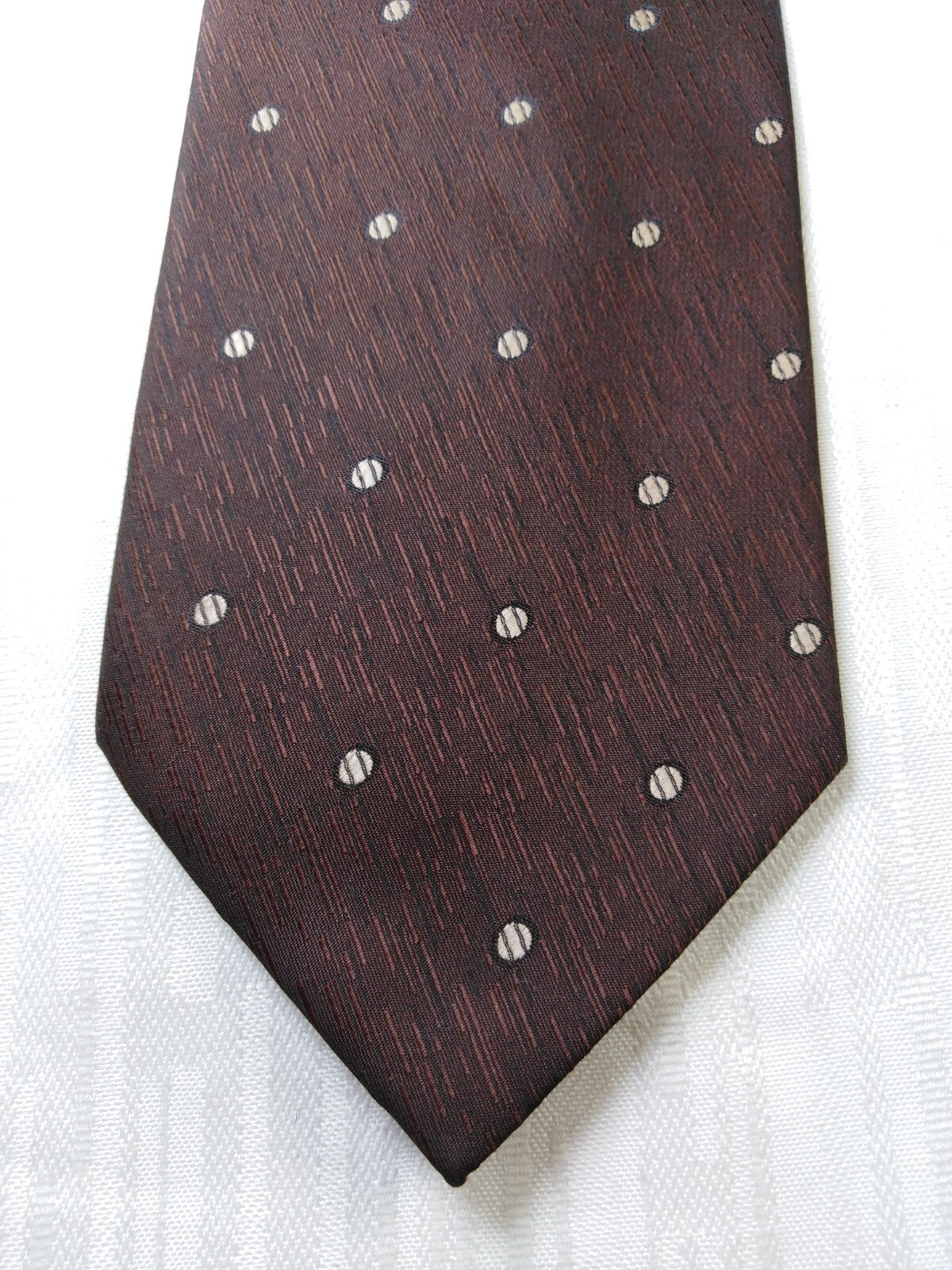 ROCCOBAROCCO  SILK TIE SETA CRAVATTA NECKTIE ITALY VINTAGE CLASSIC