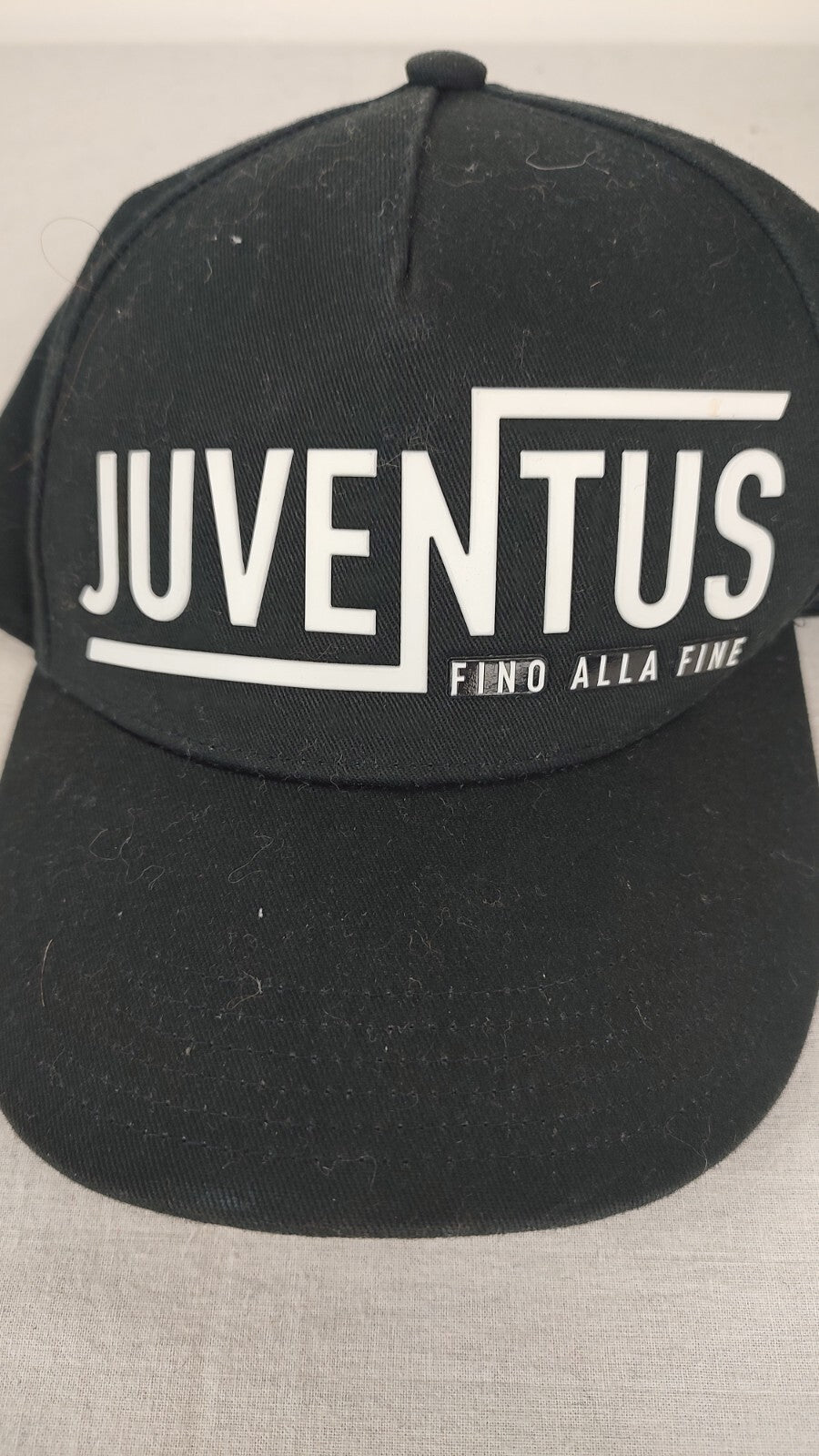 ADIDAS JUVENTUS BERRETTO UOMO CALCIO SOCCER TAGLIA REGOLABILE HAT VINTAGE