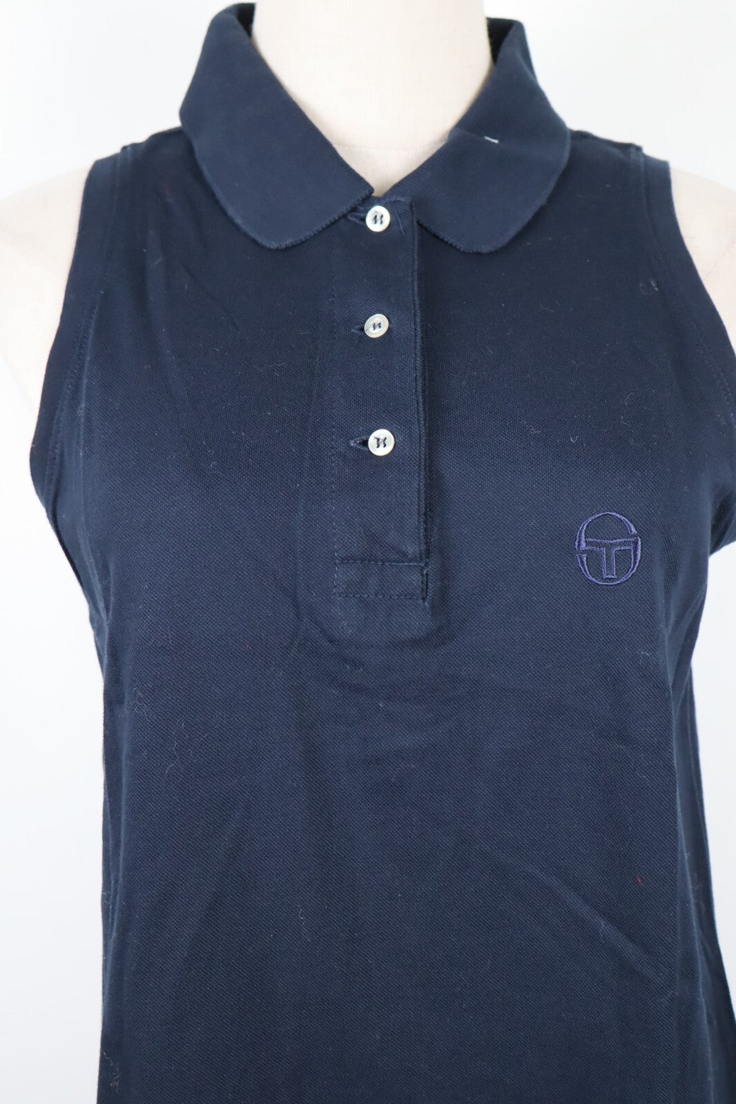 SERGIO TACCHINI FAST COLOURS POLO SMANICATA DONNA TG. L WOMAN CASUAL VINTAGE