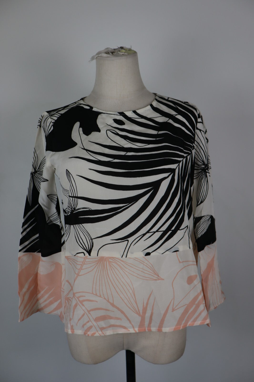 MARELLA MAGLIA DONNA TG. 42 WOMAN CASUAL VINTAGE TOP T-SHIRT SETA