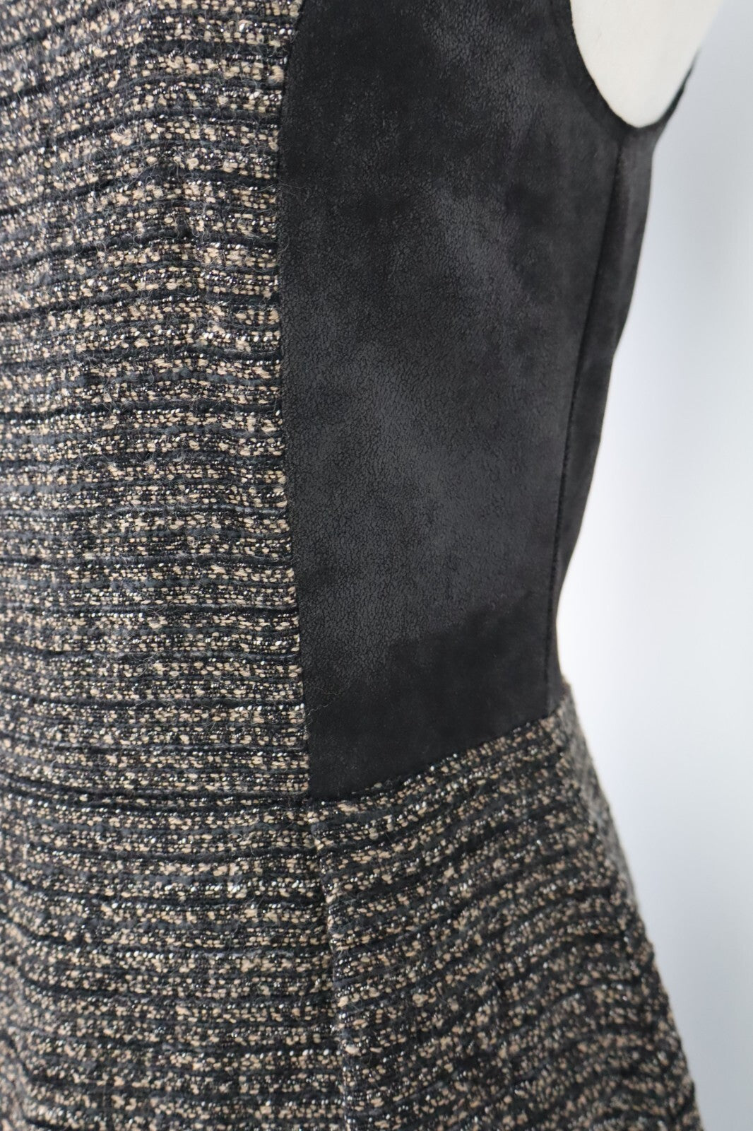 PENNY BLACK VESTITO DONNA TG. 40 WOMAN CASUAL VINTAGE DRESS LANA COTONE