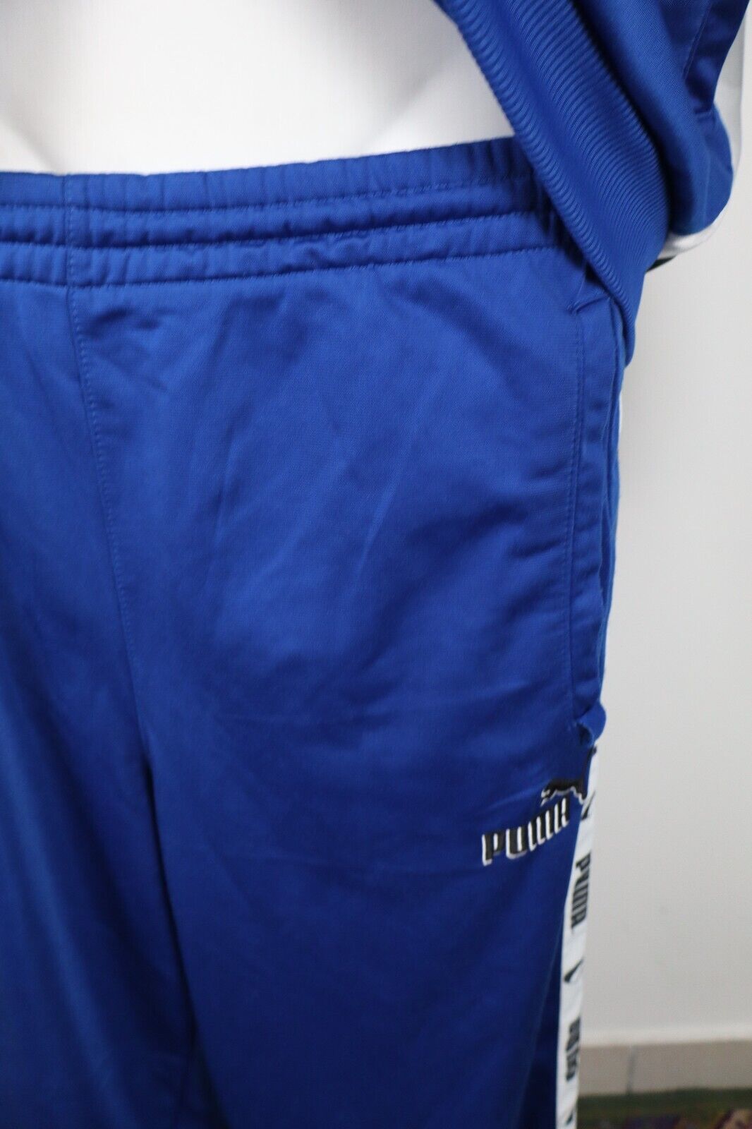 PUMA TUTA COMPLETA DUE PEZZI Tg. L TRACKSUIT JACKET PANTS UOMO SPORT