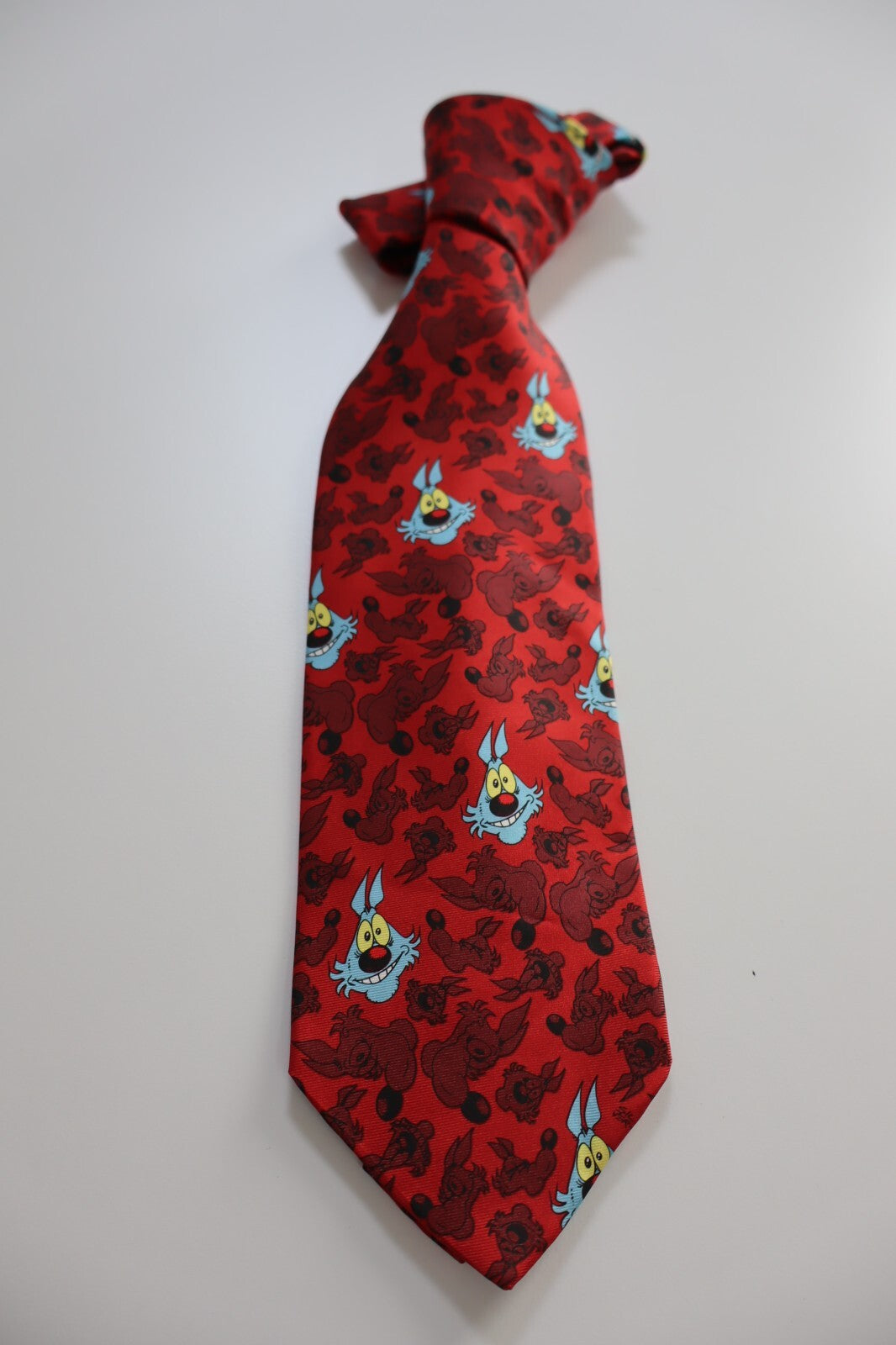 CRAVART LUPO ALBERTO 100% SILK TIE SETA CRAVATTA NECKTIE MADE IN ITALY CLASSIC