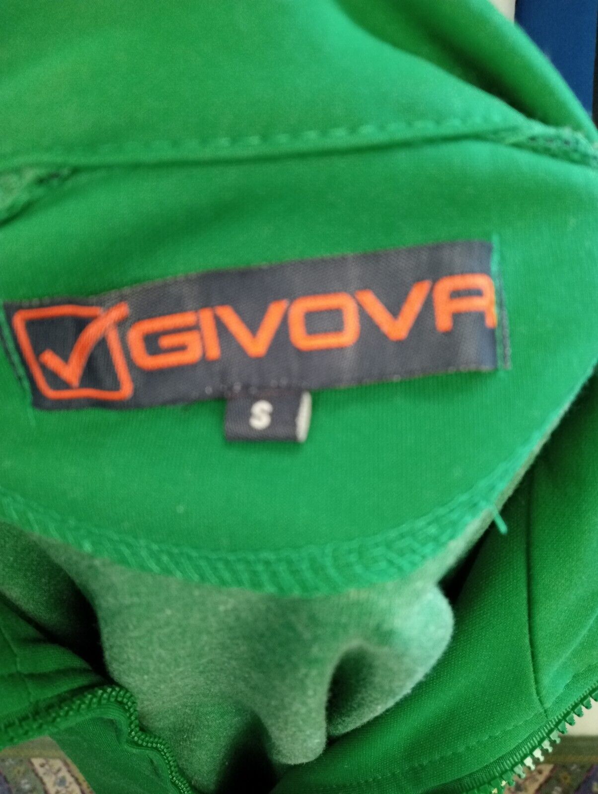 GIVOVA AS AVELLINO GIACCA FELPA SPORT CALCIO UOMO Tg S VINTAGE JACKET