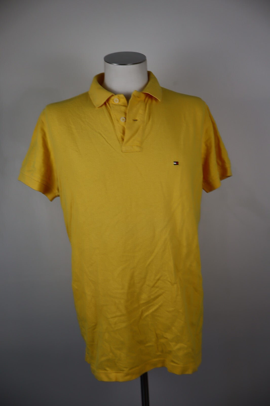 TOMMY HILFIGER POLO MAGLIA UOMO TG M MAN T-SHIRT CASUAL VINTAGE COTONE
