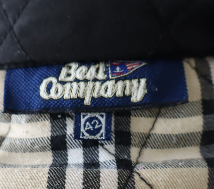 BEST COMPANY GIUBBINO SMANICATO GILET UOMO TG 42 MAN CASUAL VINTAGE JACKET