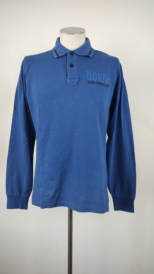 NORTH SAILS MAGLIA UOMO COTONE TG. L MAN COTTON POLO SHIRT CASUAL VINTAGE