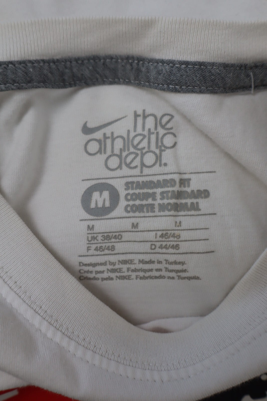 NIKE THE ATHLETIC DEPT MAGLIA UOMO TG M MAN T-SHIRT CASUAL VINTAGE COTONE
