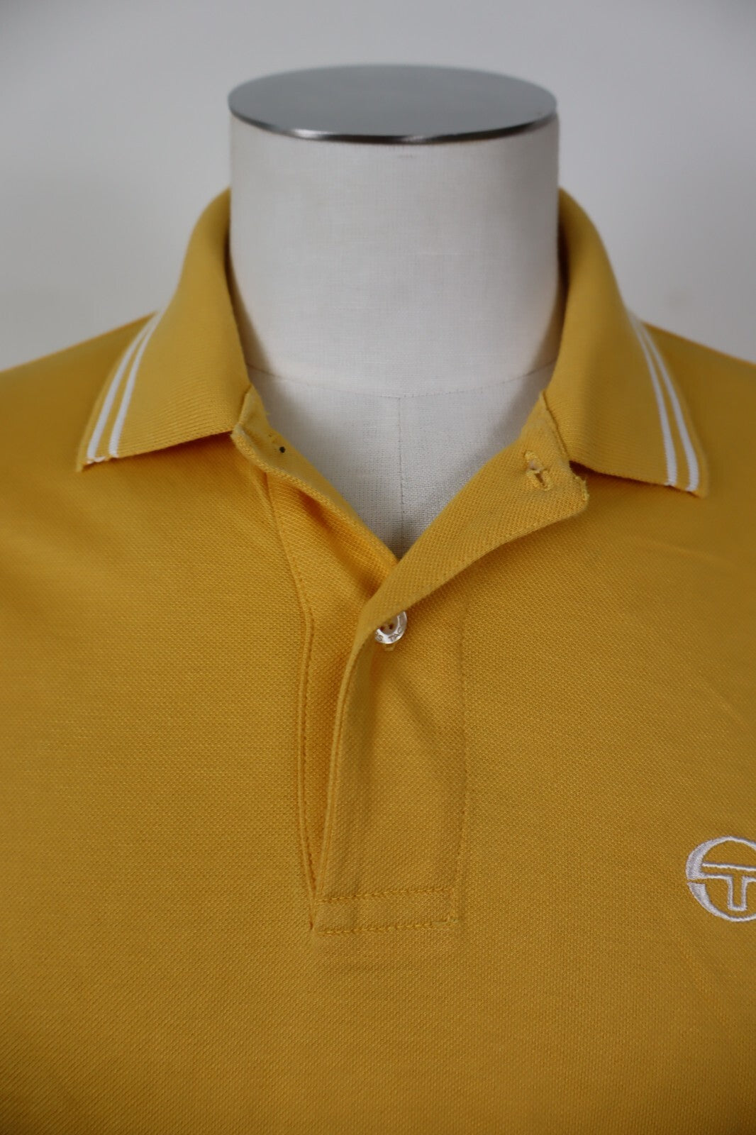 SERGIO TACCHINI MAGLIA POLO COTONE UOMO TG. L MAN T-SHIRT CASUAL VINTAGE