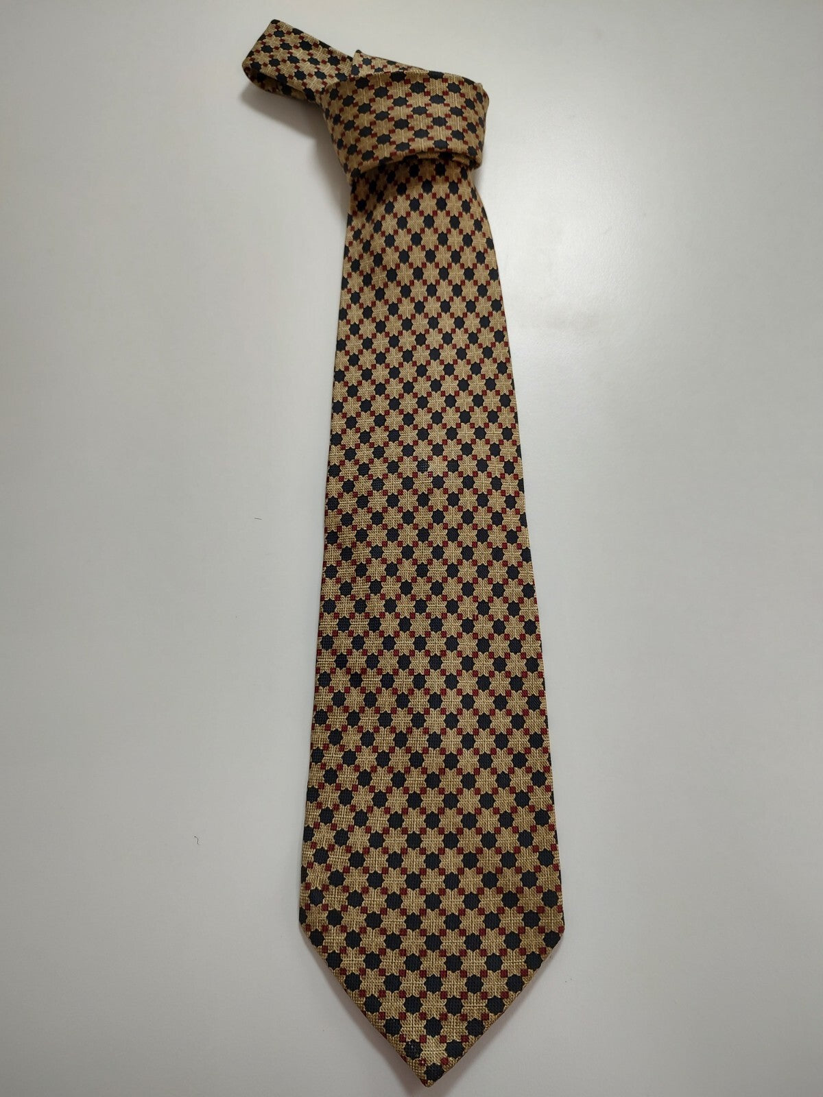 ANDREW'S 100% SILK TIE SETA CRAVATTA NECKTIE MADE IN  ITALY CLASSIC