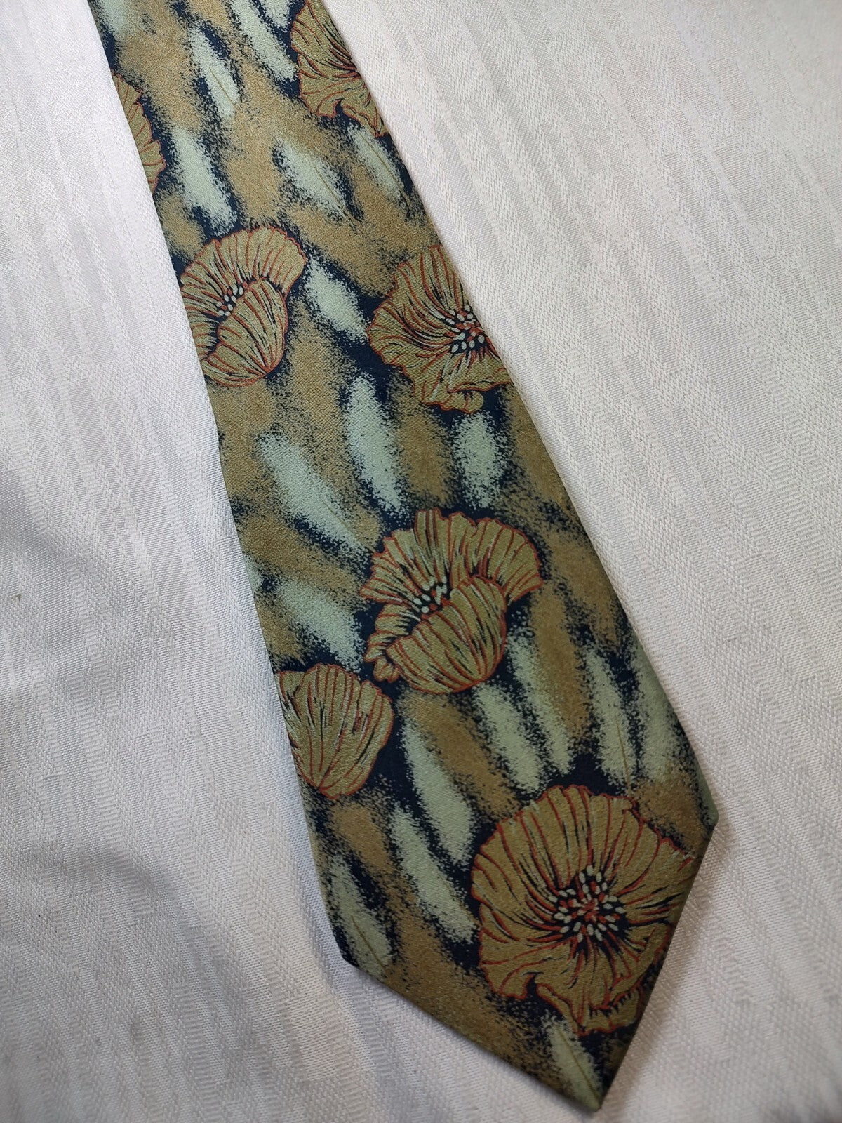 TRUSSARDI 100% SILK TIE SETA CRAVATTA NECKTIE MADE IN ITALY CLASSIC