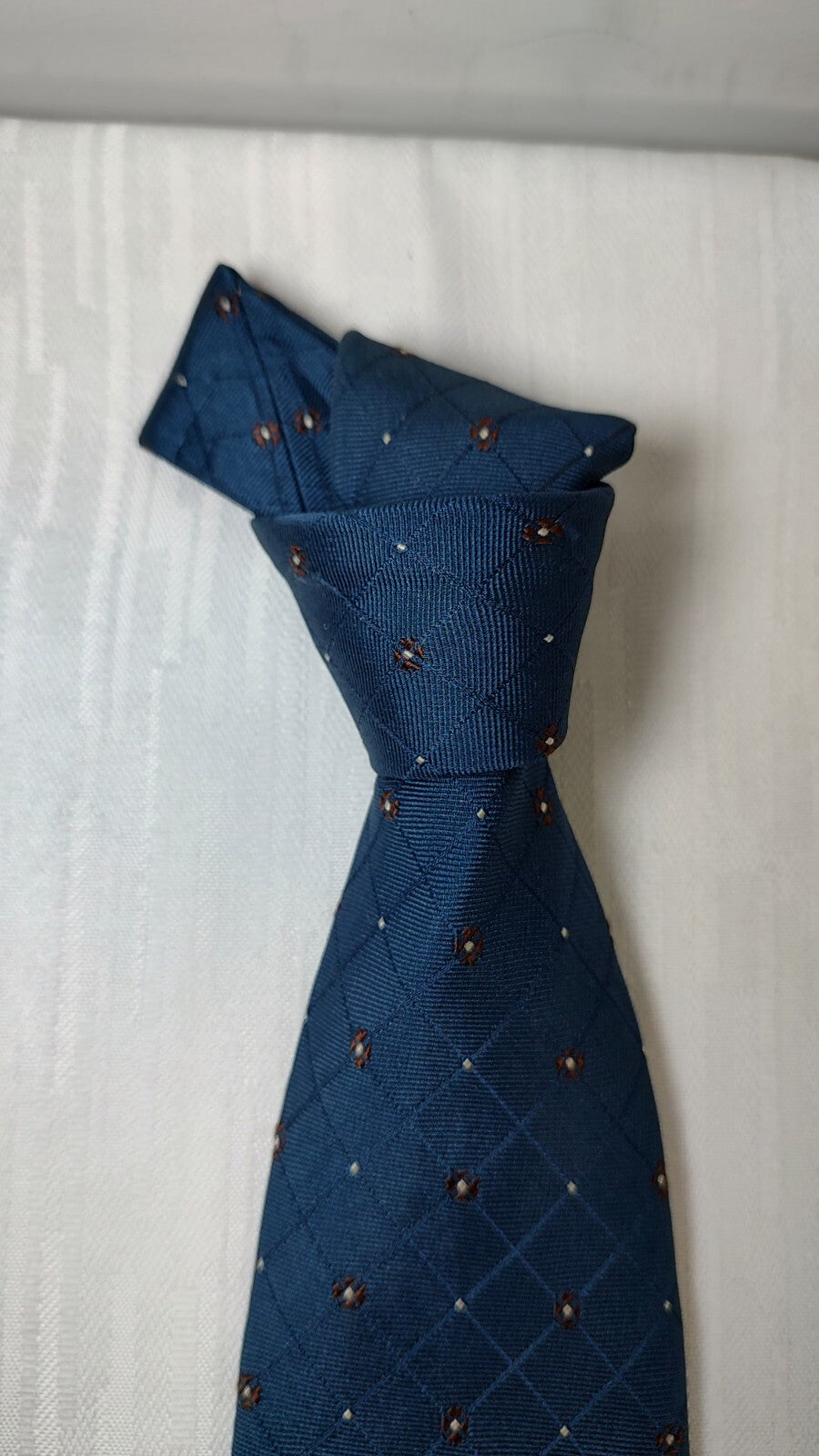 ROXY 100% SILK TIE SETA CRAVATTA NECKTIE MADE IN ITALY VINTAGE