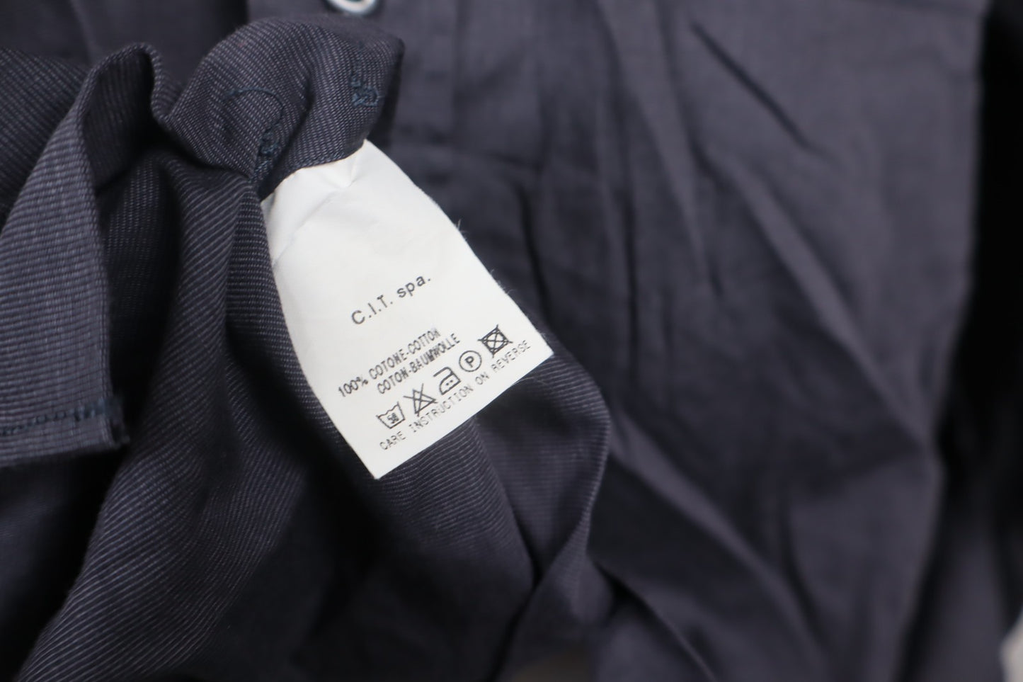 TRUSSARDI CAMICIA UOMO COTONE TG. 43 17 MAN CASUAL VINTAGE SHIRT MANICA LUNGA