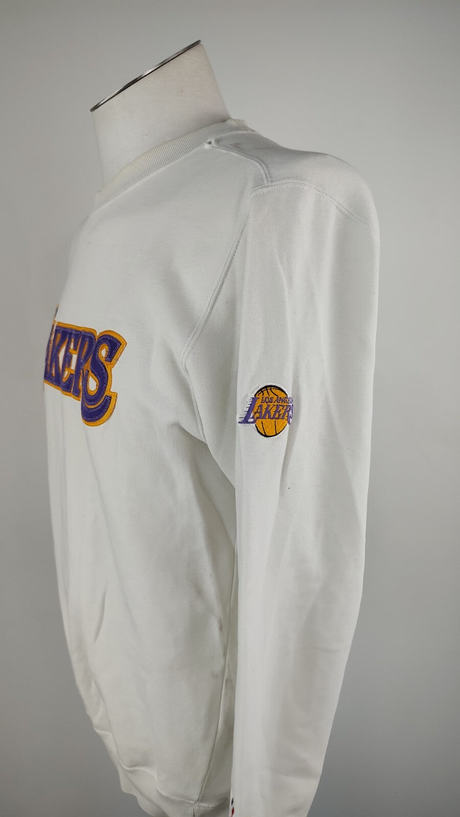 CHAMPION LAKERS NBA FELPA BASKET UOMO Tg S MAN SPORT  SWEATSHIRT