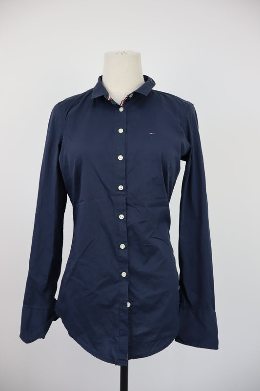 TOMMY HILFIGER CAMICIA  DONNA TG. M WOMAN SHIRT CASUAL VINTAGE COTONE COTTON