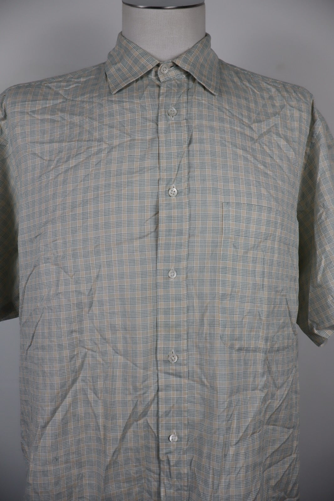 PIERRE CARDIN CAMICIA UOMO TG 5 MAN CASUAL VINTAGE SHIRT COTONE COTTON