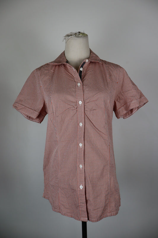 JACK WOLFSKIN CAMICIA DONNA TG. M WOMAN SHIRT CASUAL VINTAGE COTONE