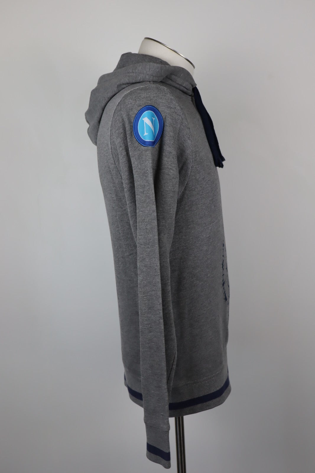 KAPPA NAPOLI FELPA CAPPUCCIO CALCIO UOMO Tg S VINTAGE SOCCER