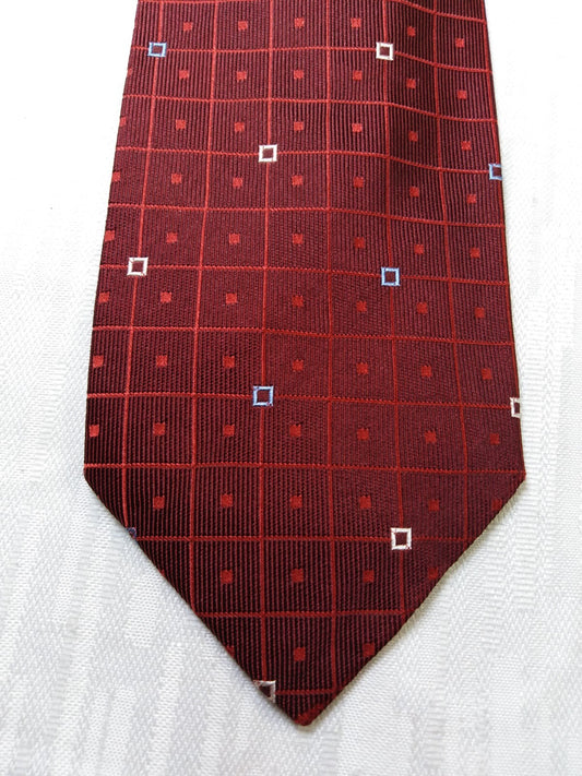 PROCHOWNICK 100% SILK TIE SETA CRAVATTA NECKTIE MADE IN ITALIA CLASSIC