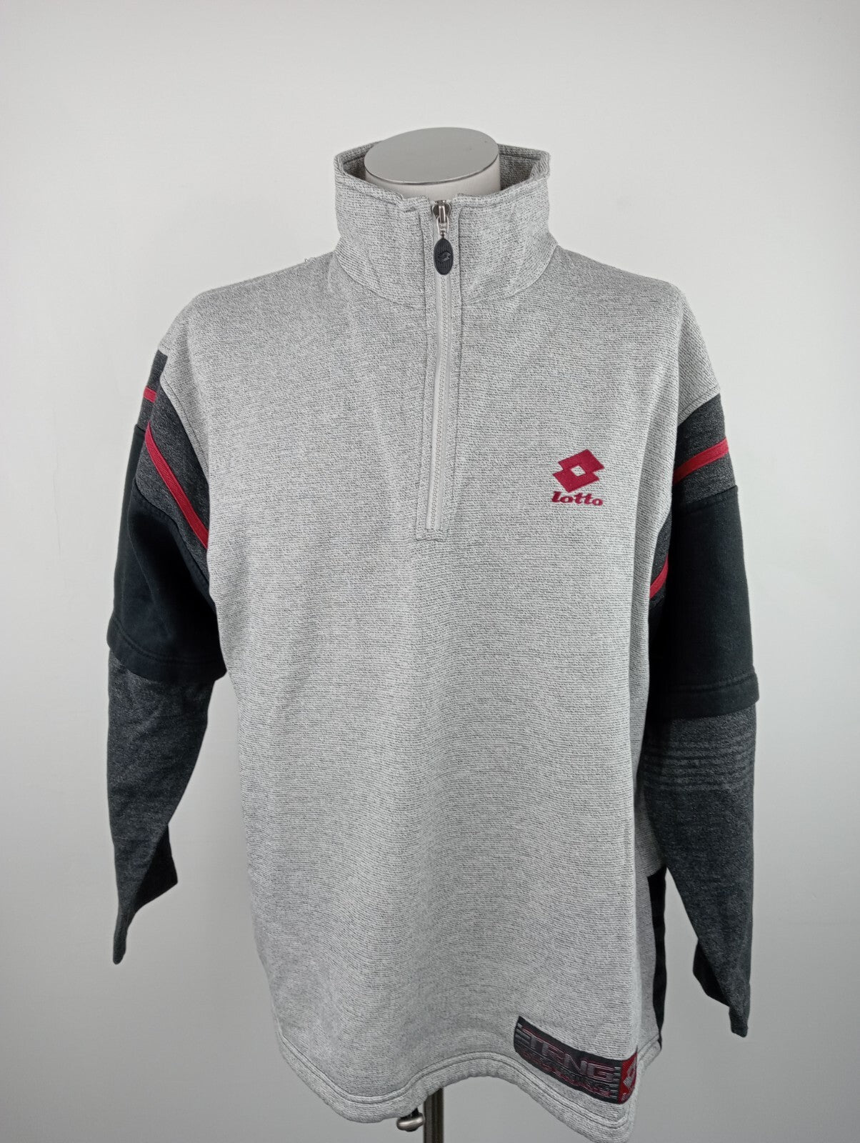 LOTTO TRAINING GIACCA SPORTIVA UOMO Tg. XL MAN VINTAGE CASUAL JACKET ITALY