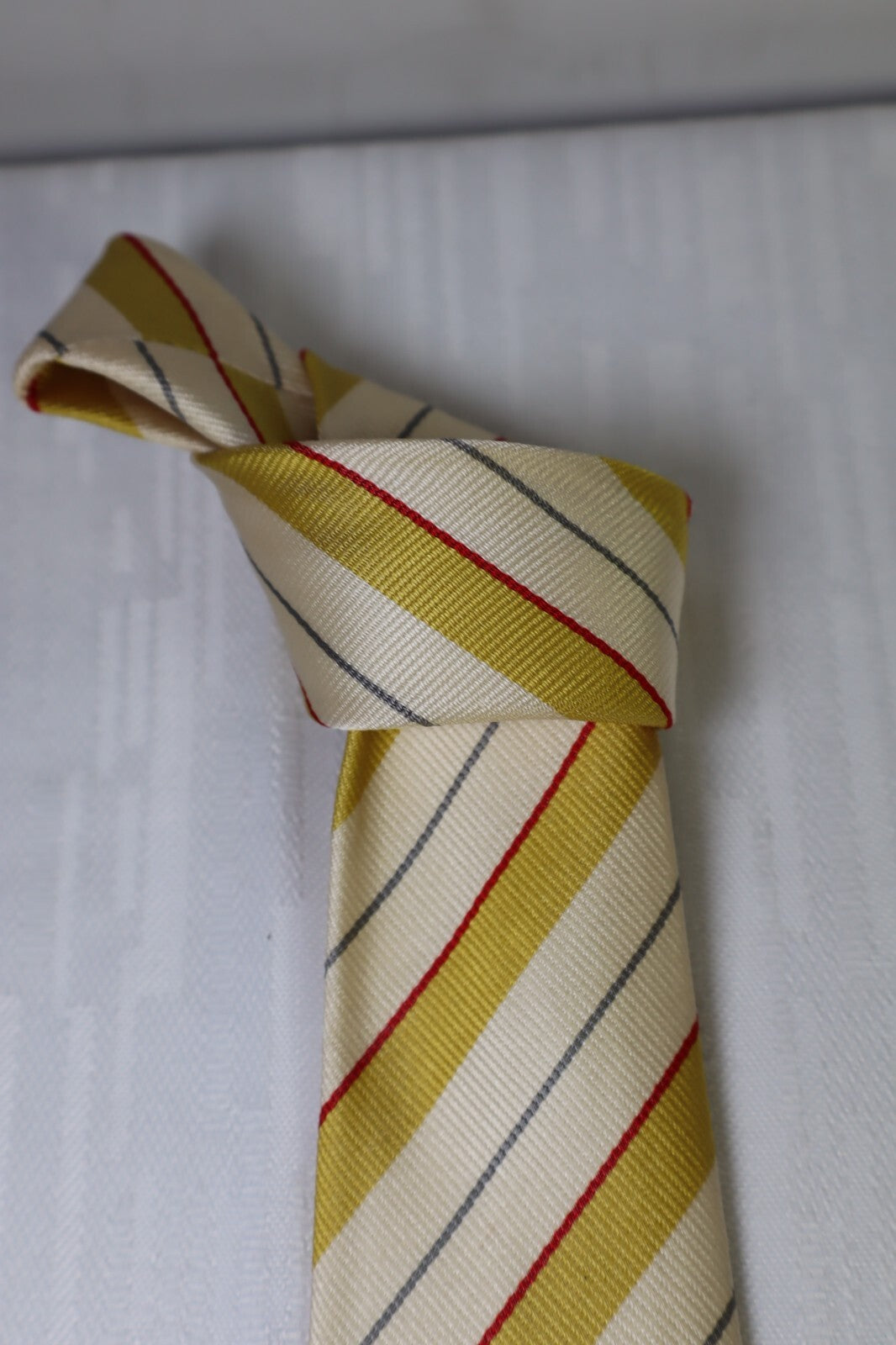 TINO COSMA 100% SETA SILK TIE CRAVATTA NECKTIE VINTAGE CLASSIC ITALY