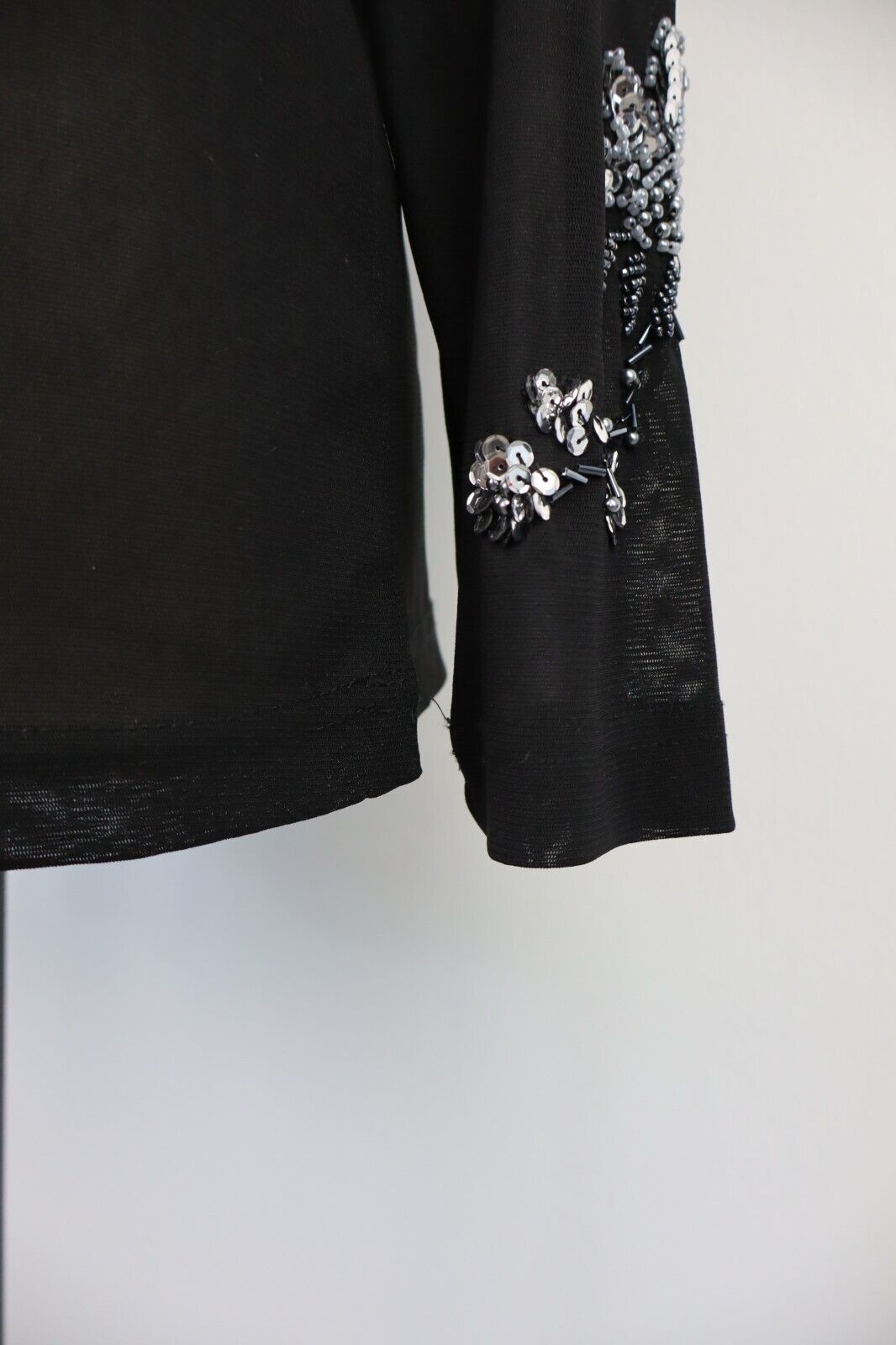 MAGLIA VELATA DONNA TG 42/44 WOMAN T-SHIRT SCINTILLE PAILLETTES VINTAGE Y2K 00'S