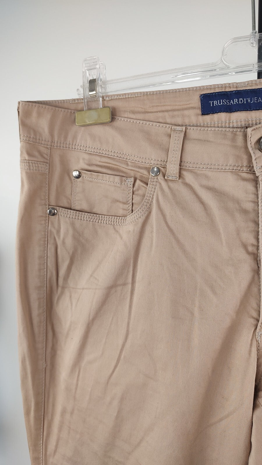 TRUSSARDI JEANS PANTALONE CASUAL DONNA COTONE TG 28 WOMAN VINTAGE COTTON PANTS
