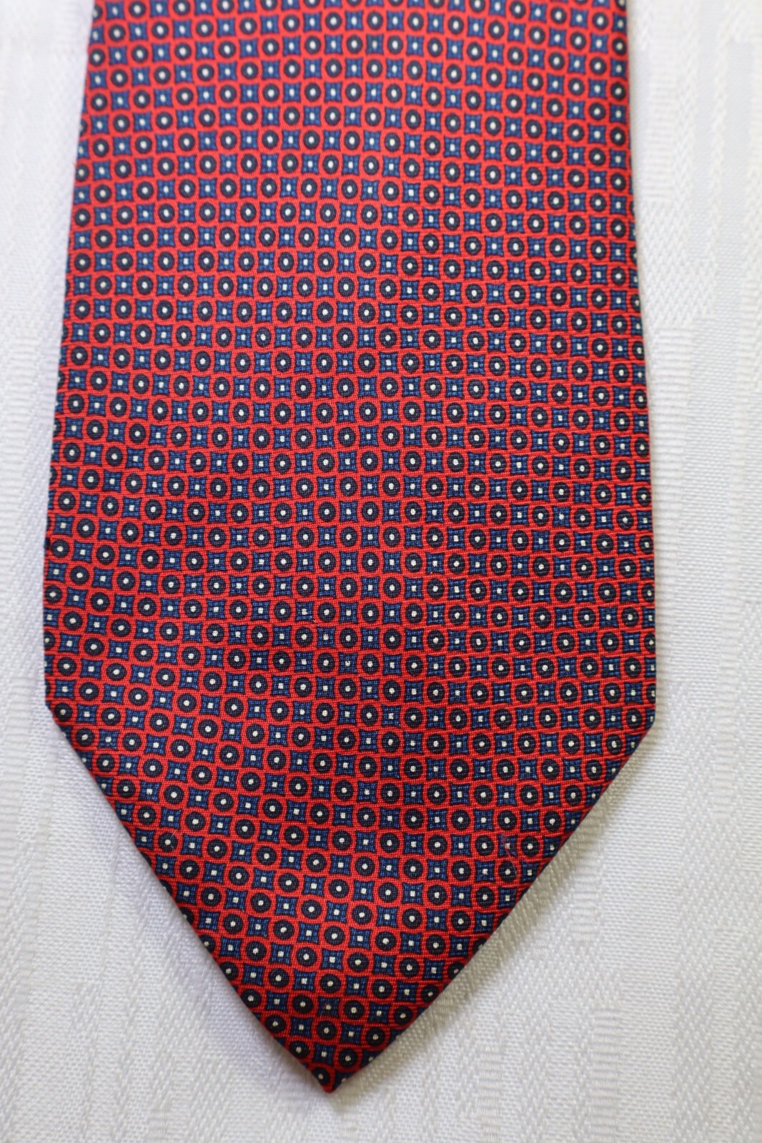 ROXY 100% SETA SILK TIE CRAVATTA NECKTIE VINTAGE CLASSIC ITALY