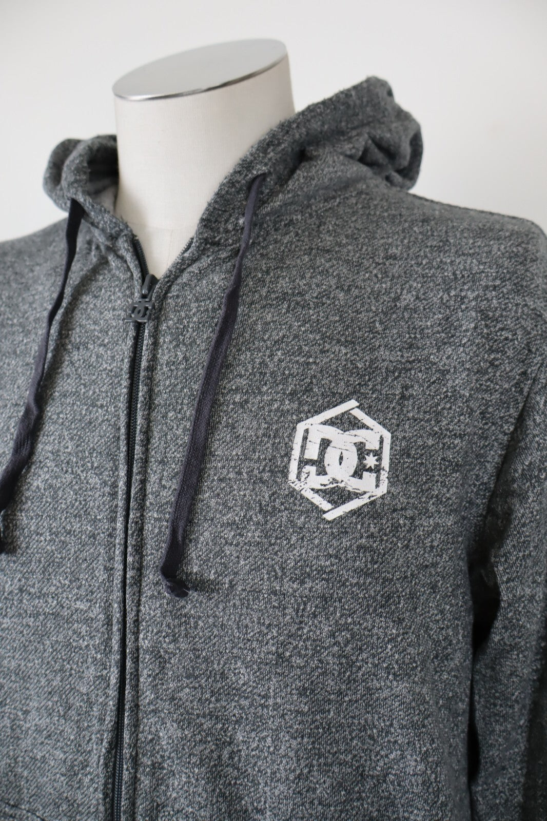DC SHOES FELPA CAPPUCCIO UOMO Tg M MAN SPORT JACKET SWEATSHIRT VINTAGE